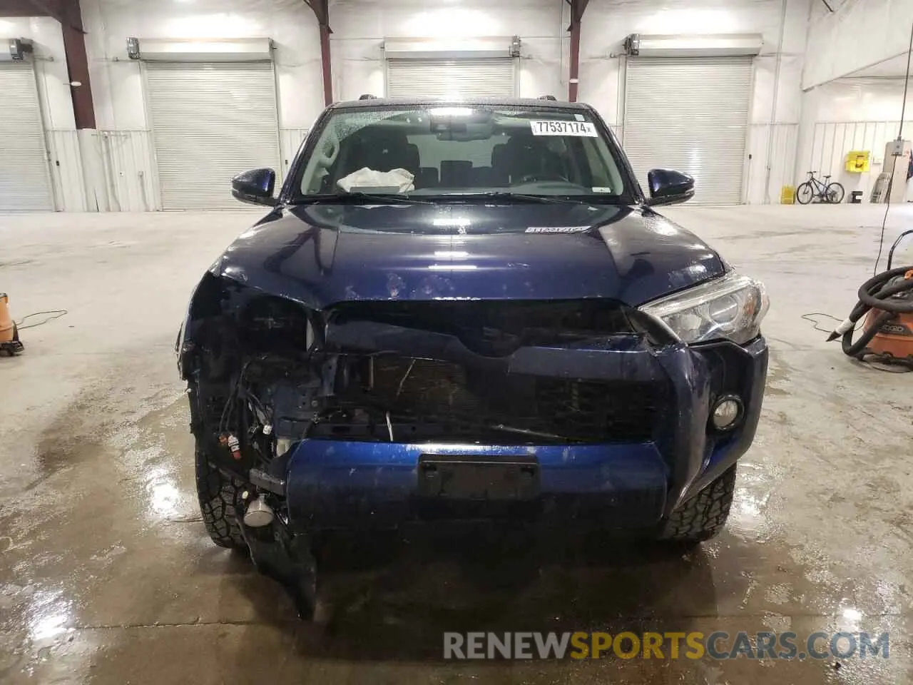5 fotografías del automóvil dañado JTEBU5JR9L5812827 TOYOTA 4RUNNER 2020