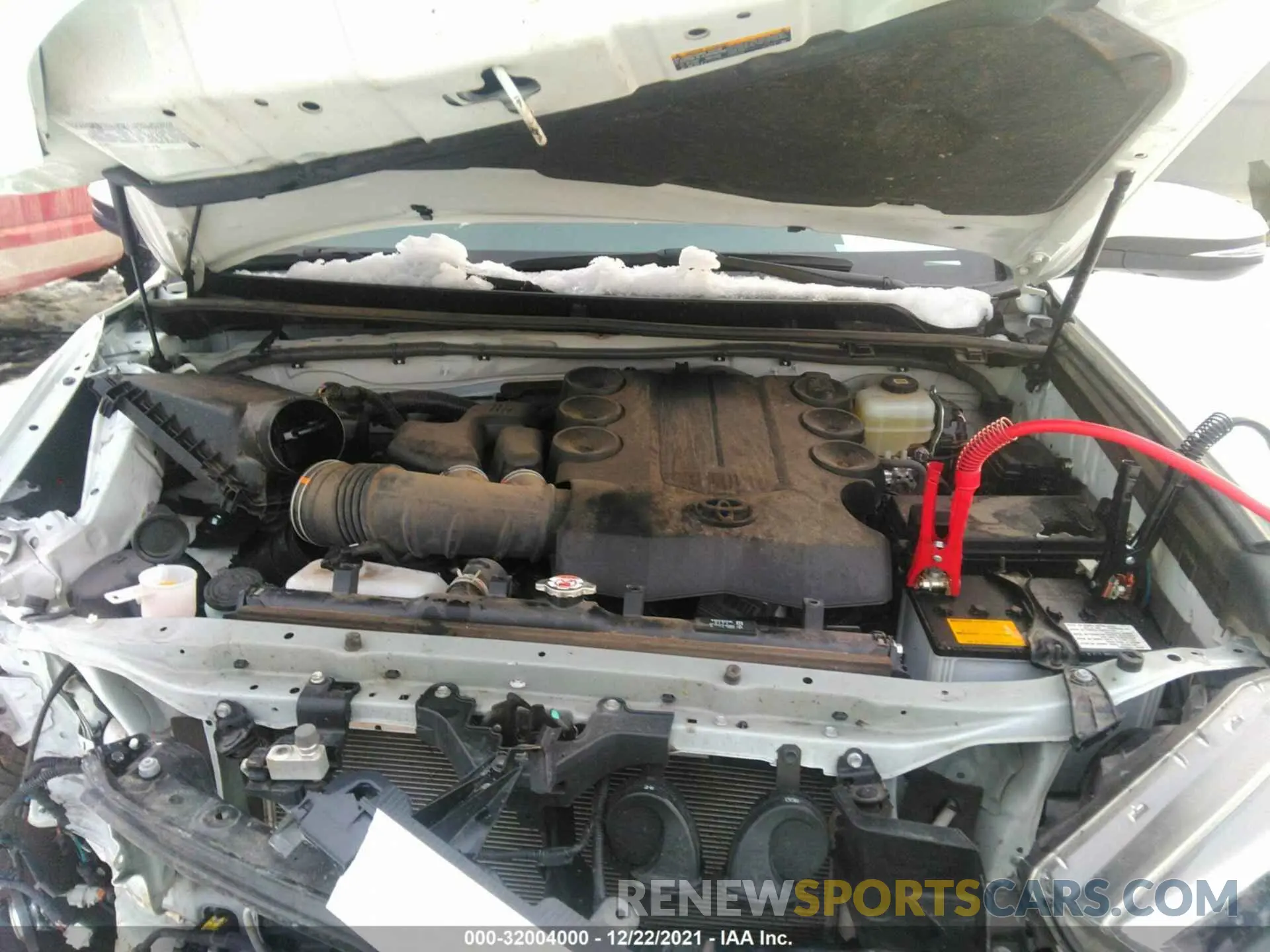 10 fotografías del automóvil dañado JTEBU5JR9L5828316 TOYOTA 4RUNNER 2020