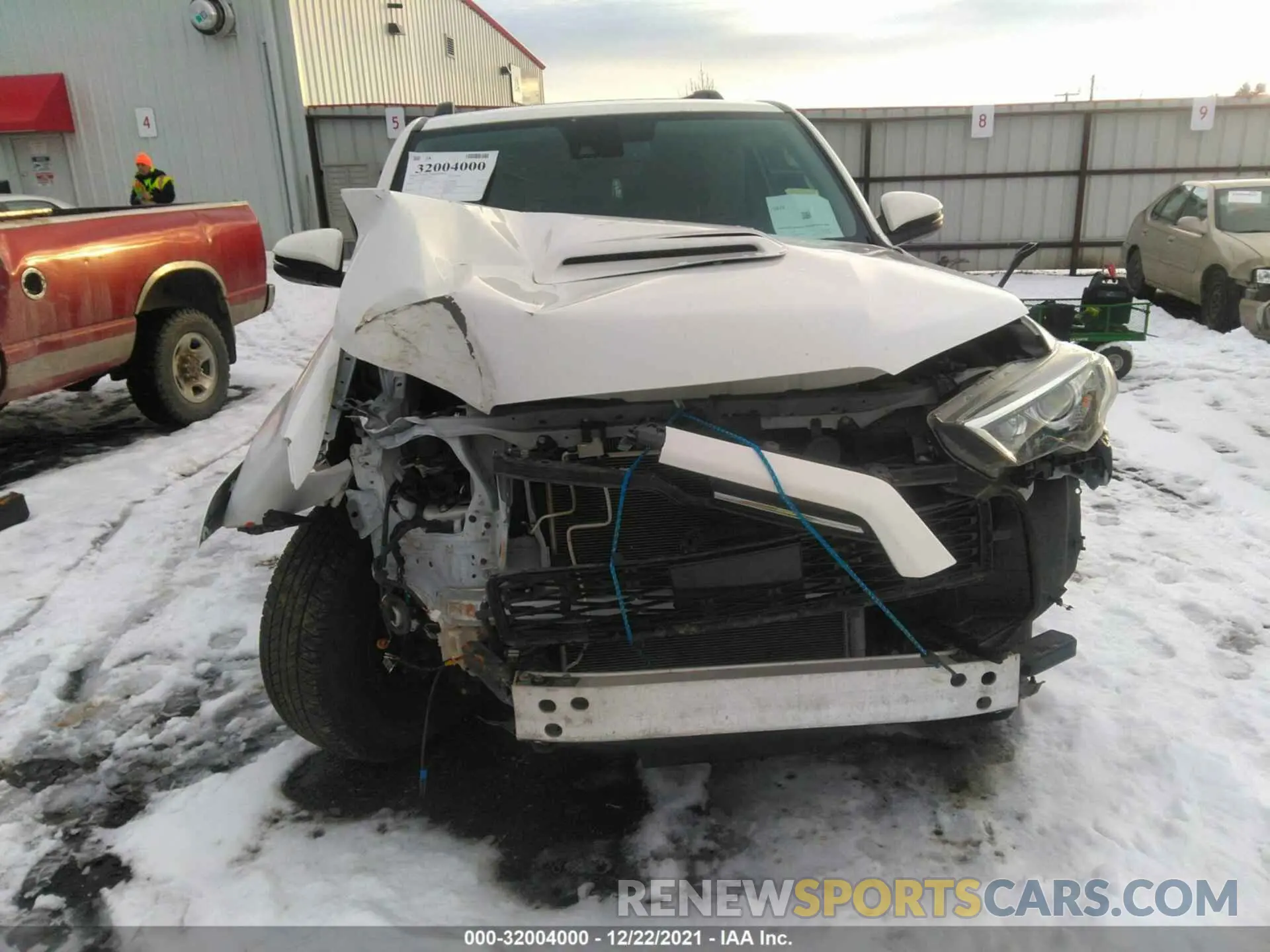 6 fotografías del automóvil dañado JTEBU5JR9L5828316 TOYOTA 4RUNNER 2020