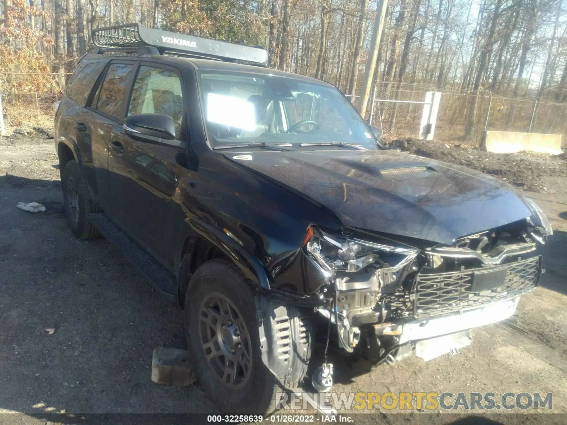 1 fotografías del automóvil dañado JTEBU5JR9L5835279 TOYOTA 4RUNNER 2020