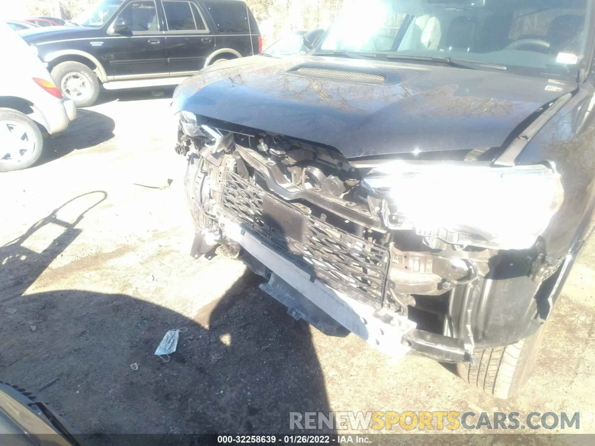 6 fotografías del automóvil dañado JTEBU5JR9L5835279 TOYOTA 4RUNNER 2020
