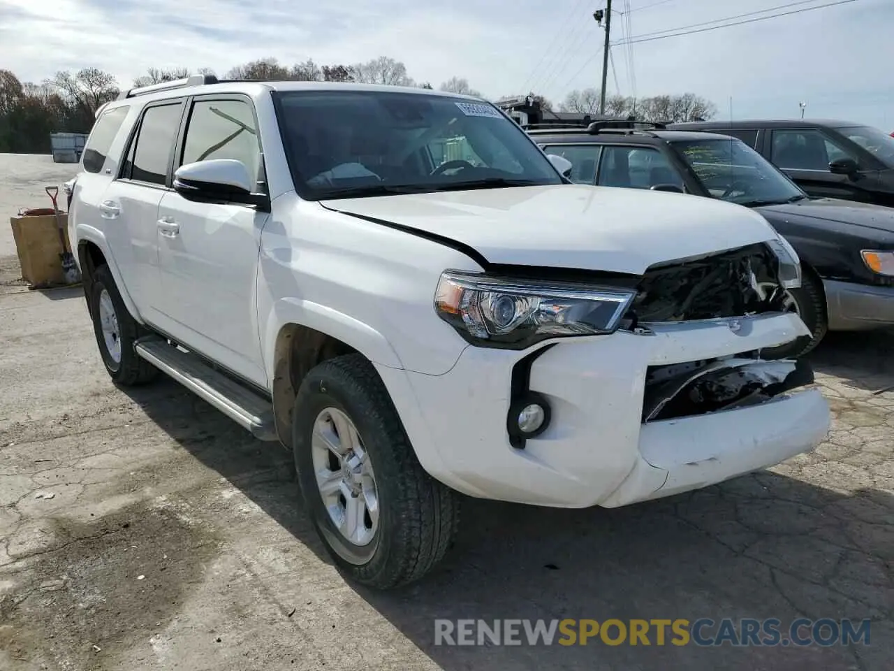 1 fotografías del automóvil dañado JTEBU5JRXL5748801 TOYOTA 4RUNNER 2020