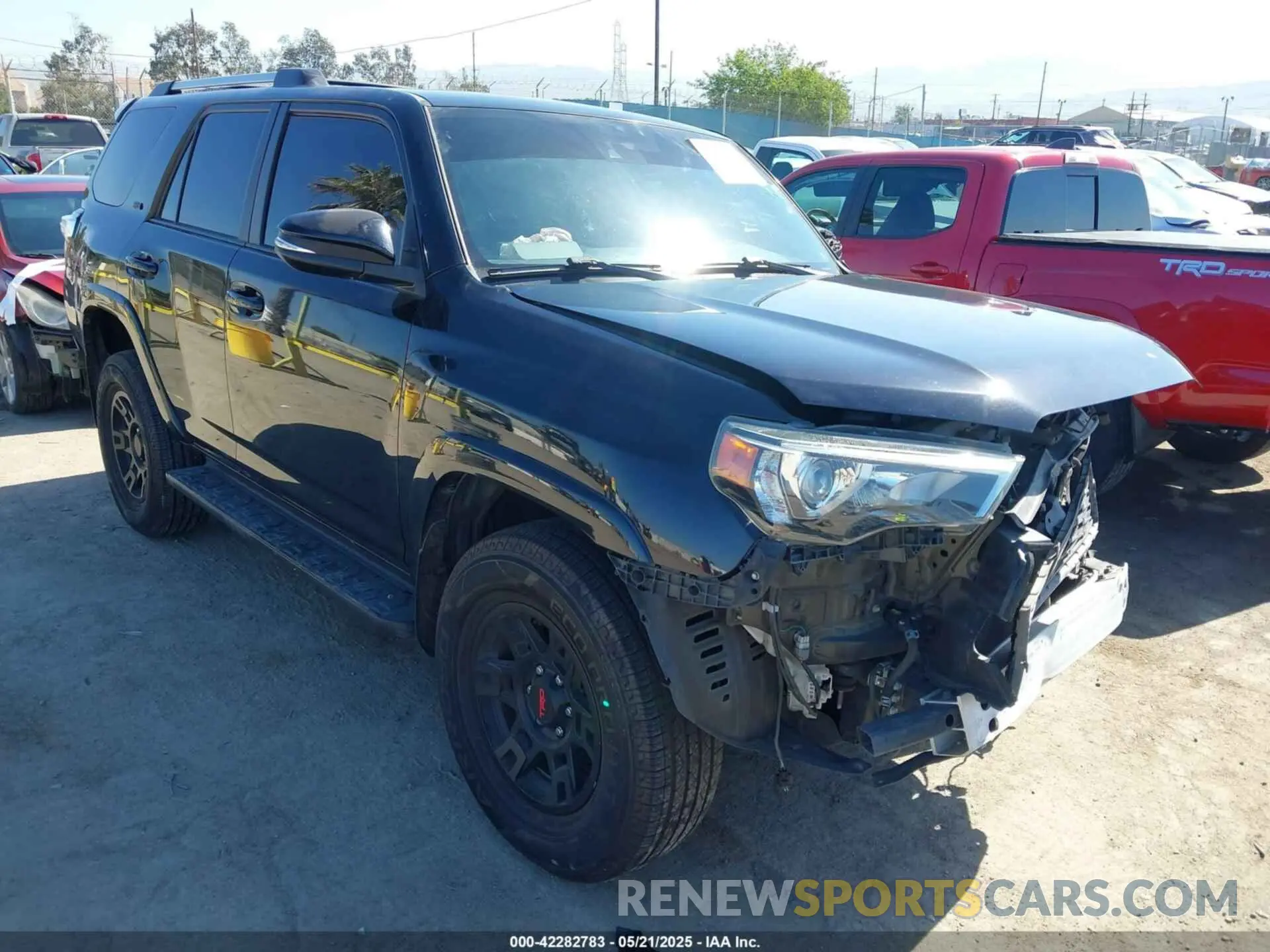 1 fotografías del automóvil dañado JTEBU5JRXL5749494 TOYOTA 4RUNNER 2020