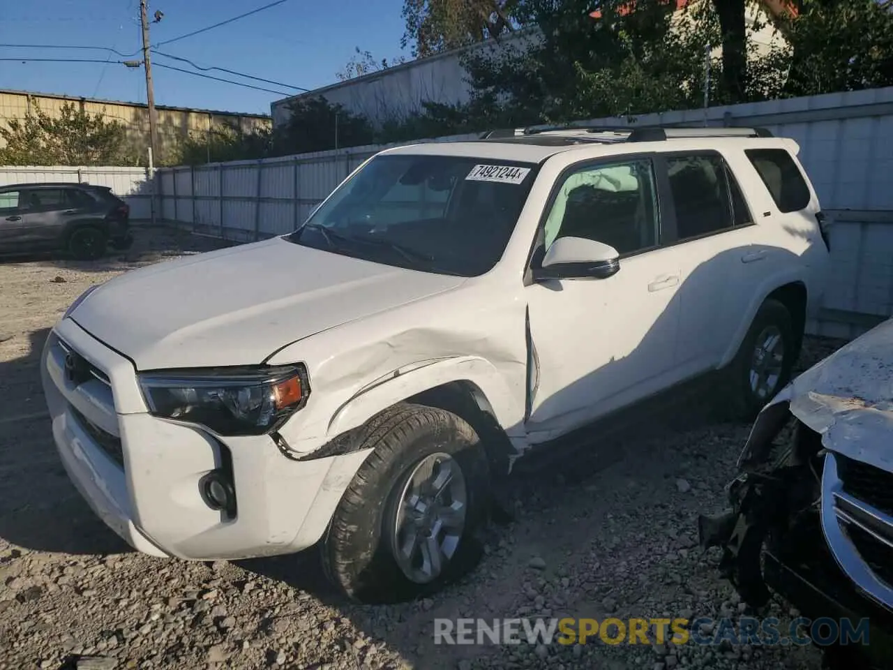 1 fotografías del automóvil dañado JTEBU5JRXL5758874 TOYOTA 4RUNNER 2020