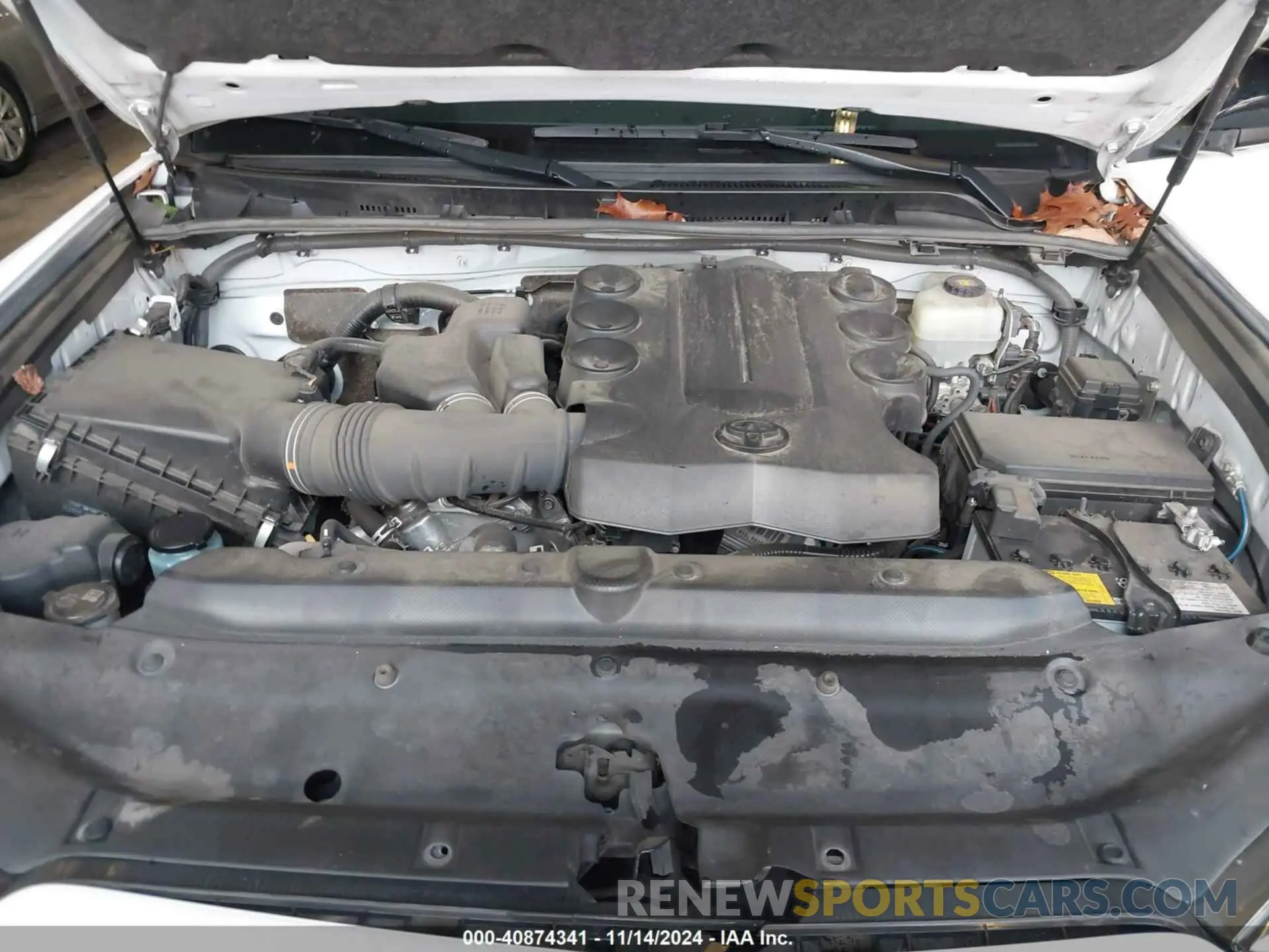 10 fotografías del automóvil dañado JTEBU5JRXL5761578 TOYOTA 4RUNNER 2020