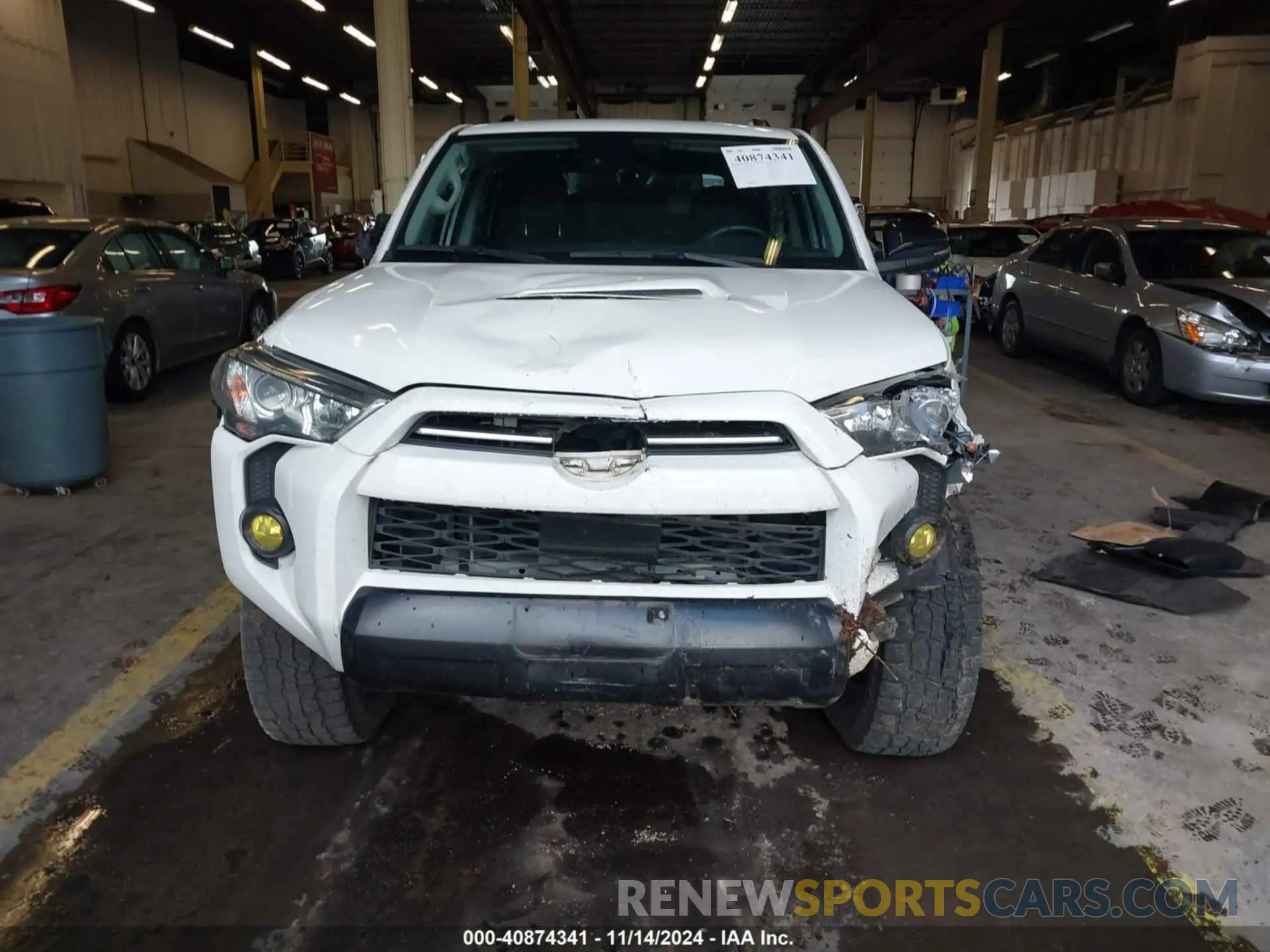 12 fotografías del automóvil dañado JTEBU5JRXL5761578 TOYOTA 4RUNNER 2020