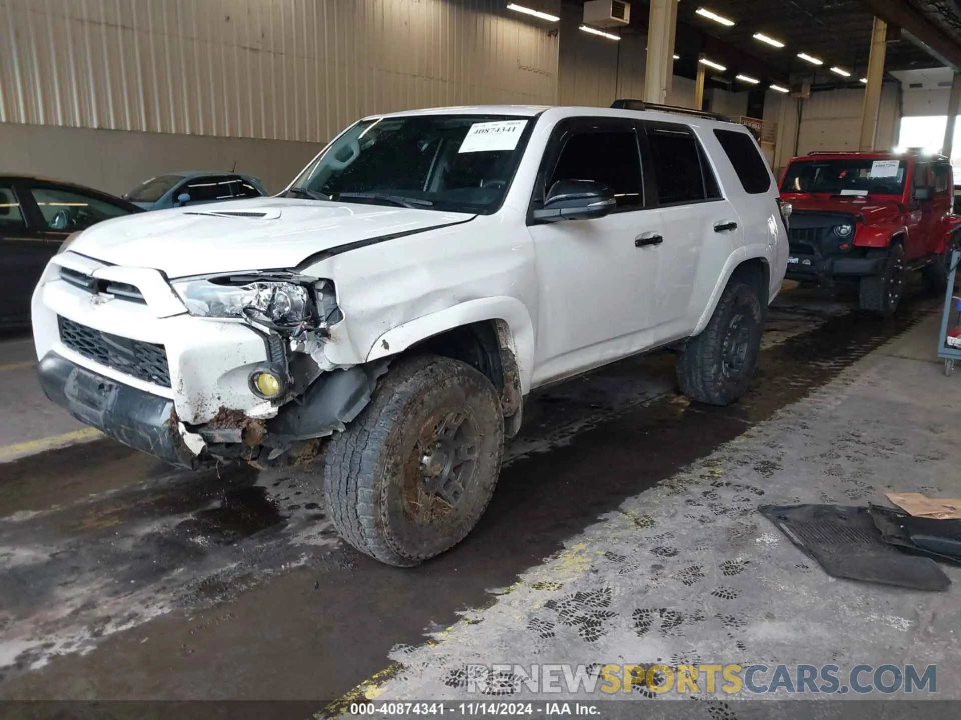 2 fotografías del automóvil dañado JTEBU5JRXL5761578 TOYOTA 4RUNNER 2020