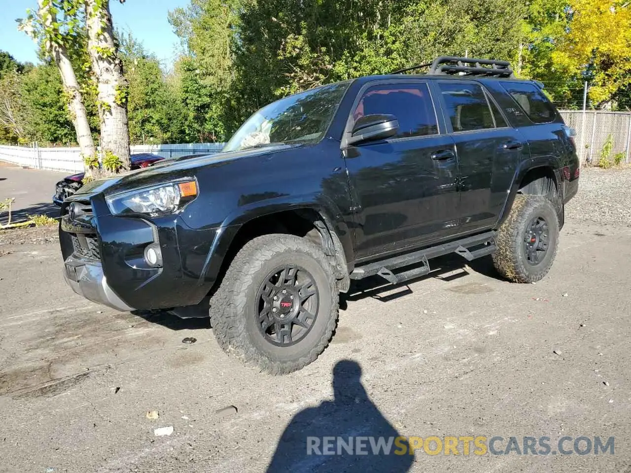 1 fotografías del automóvil dañado JTEBU5JRXL5775545 TOYOTA 4RUNNER 2020