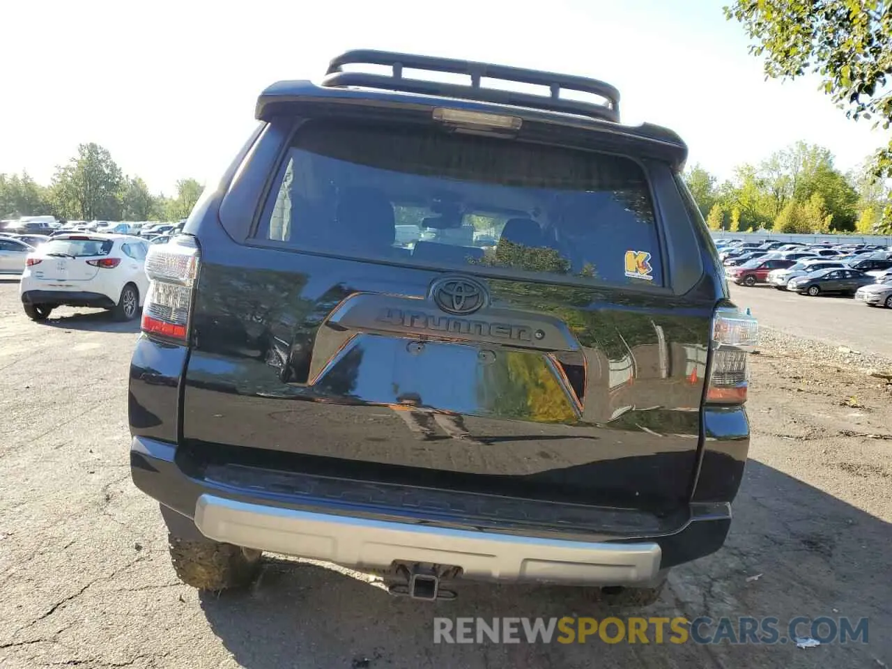 6 fotografías del automóvil dañado JTEBU5JRXL5775545 TOYOTA 4RUNNER 2020