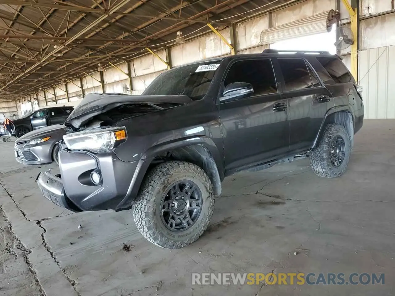 1 fotografías del automóvil dañado JTEBU5JRXL5797867 TOYOTA 4RUNNER 2020