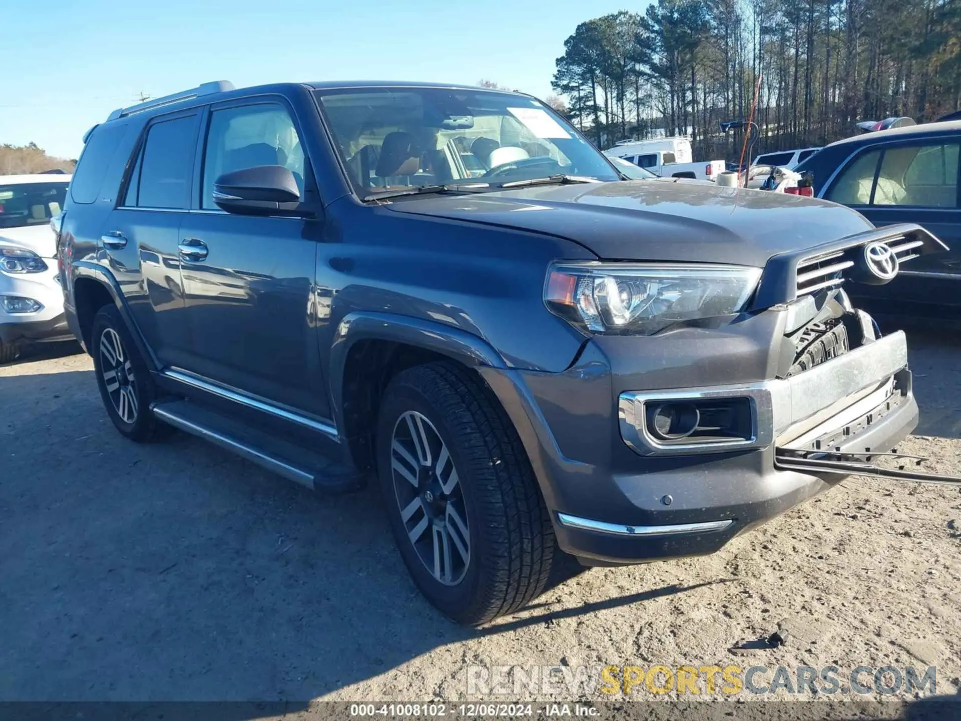 1 fotografías del automóvil dañado JTEBU5JRXL5819222 TOYOTA 4RUNNER 2020