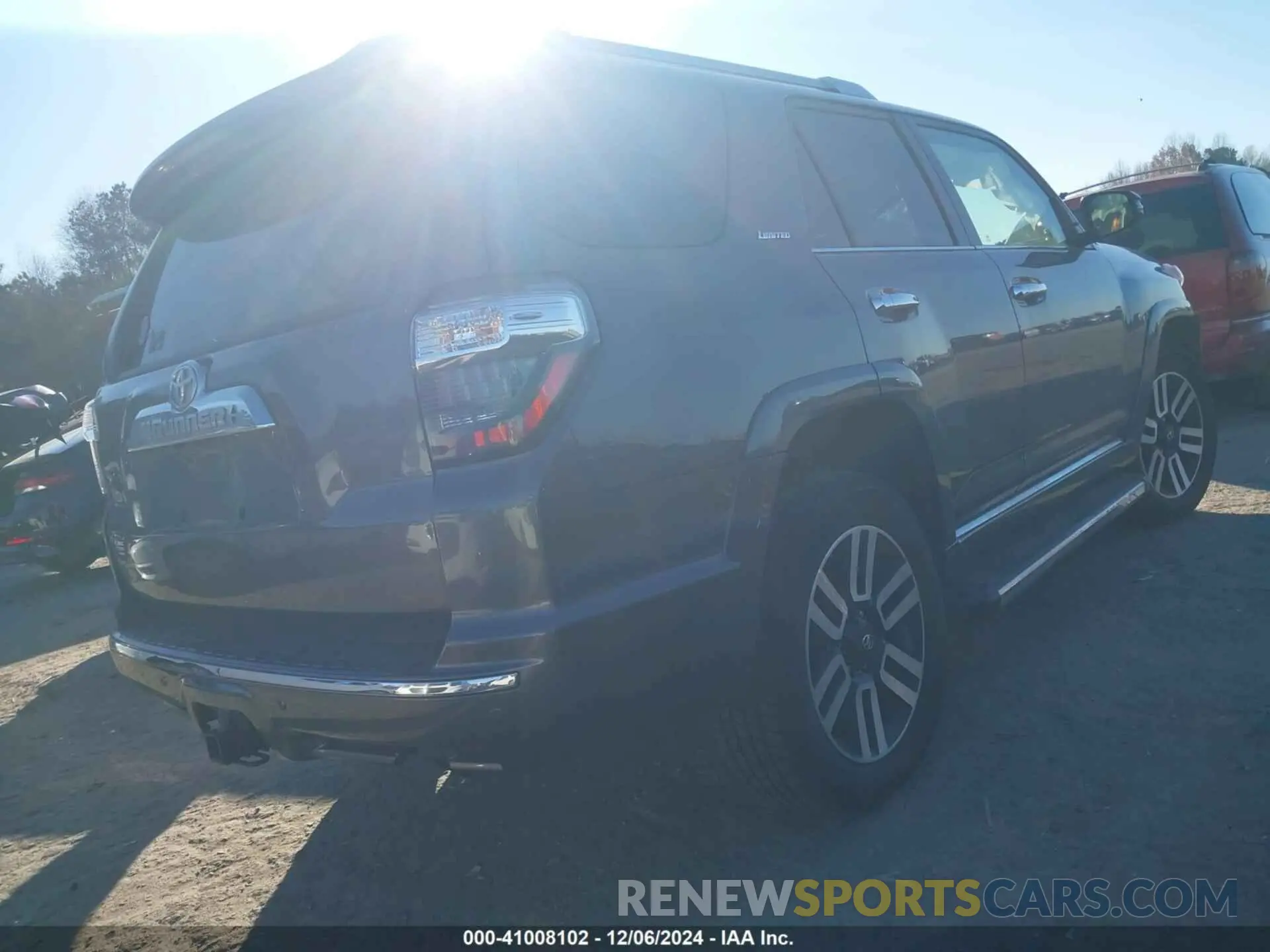 4 fotografías del automóvil dañado JTEBU5JRXL5819222 TOYOTA 4RUNNER 2020