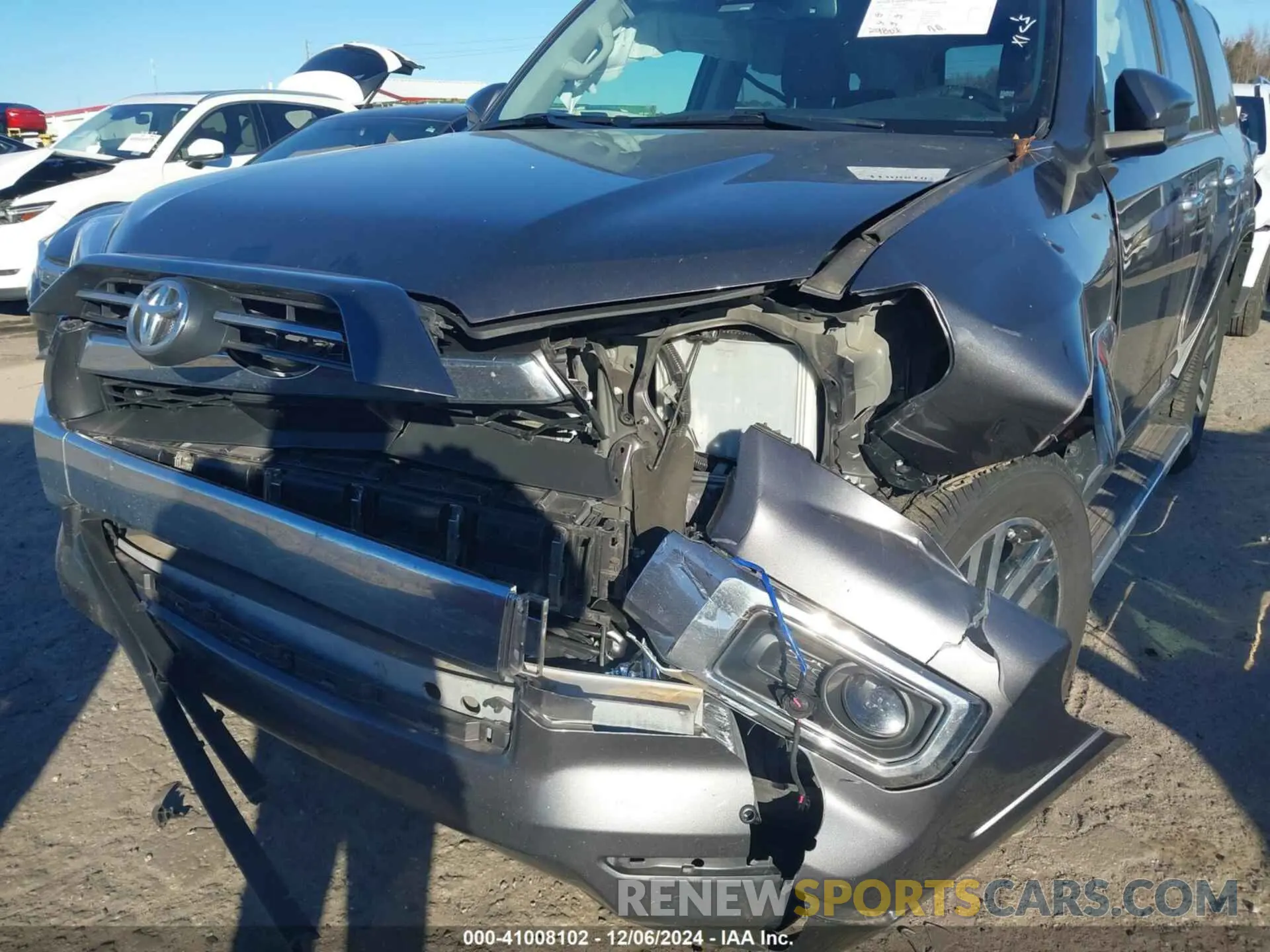 6 fotografías del automóvil dañado JTEBU5JRXL5819222 TOYOTA 4RUNNER 2020