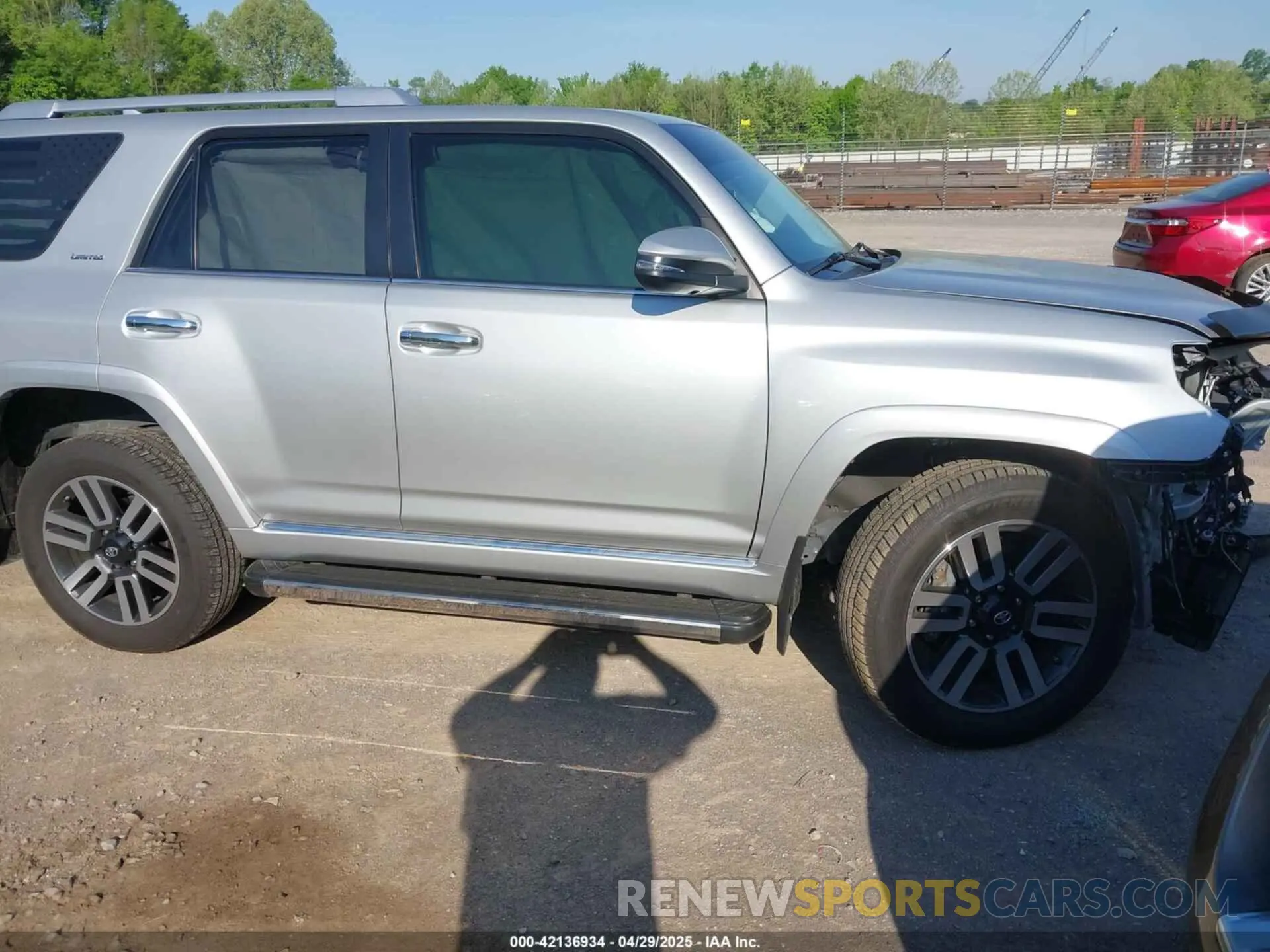 1 fotografías del automóvil dañado JTEBU5JRXL5835419 TOYOTA 4RUNNER 2020