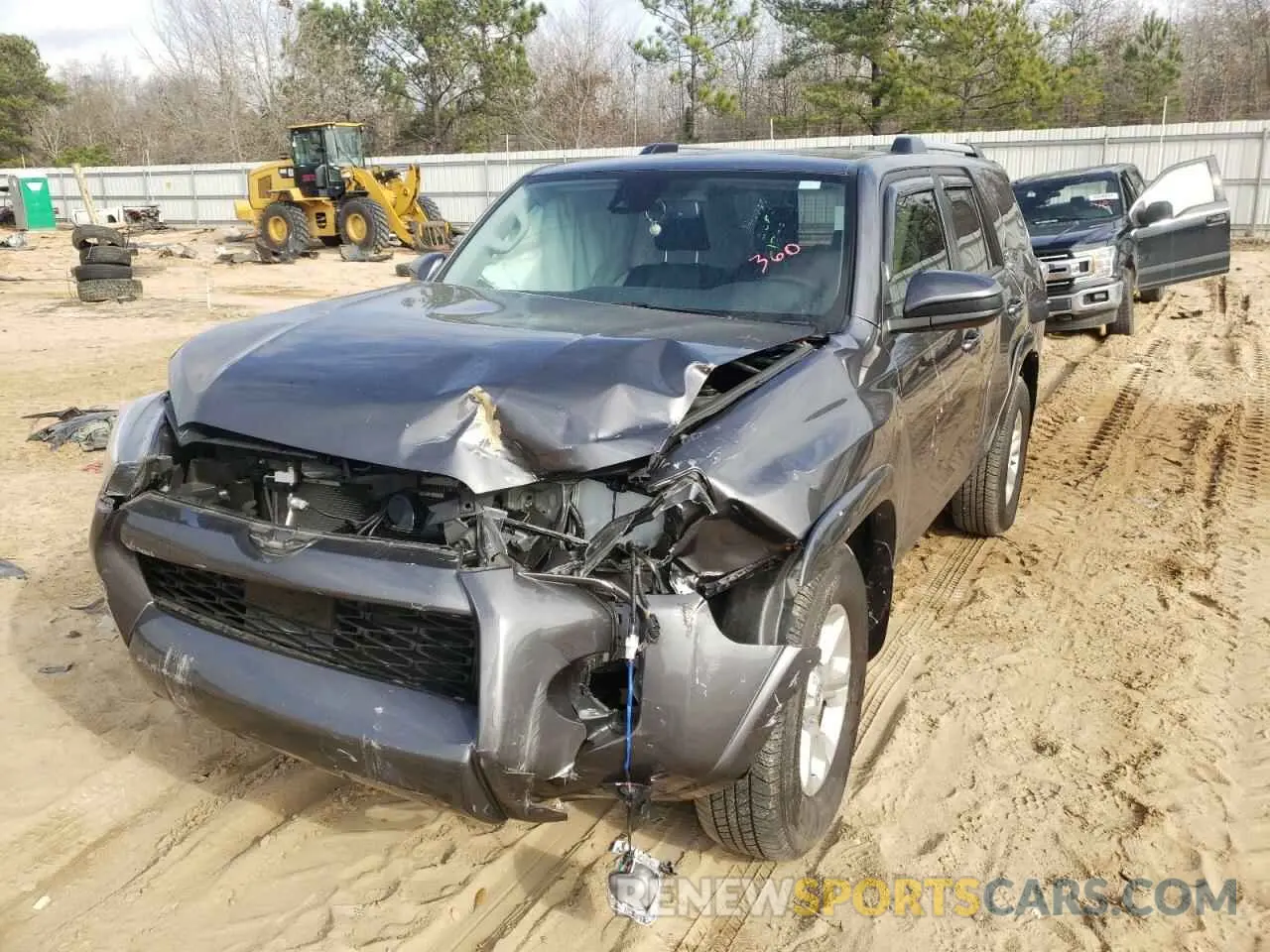 2 fotografías del automóvil dañado JTEZU5JR0L5227973 TOYOTA 4RUNNER 2020