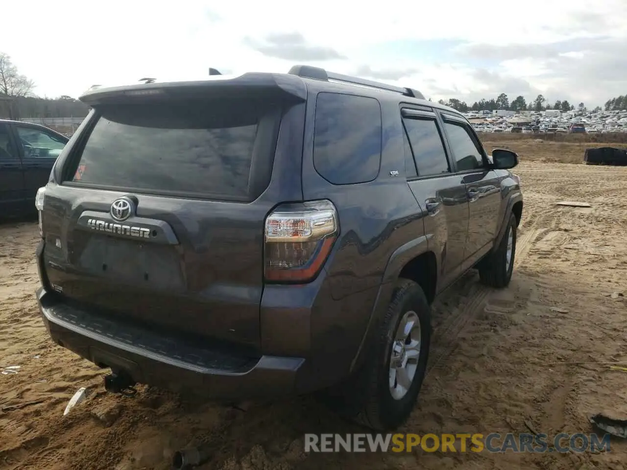 4 fotografías del automóvil dañado JTEZU5JR0L5227973 TOYOTA 4RUNNER 2020
