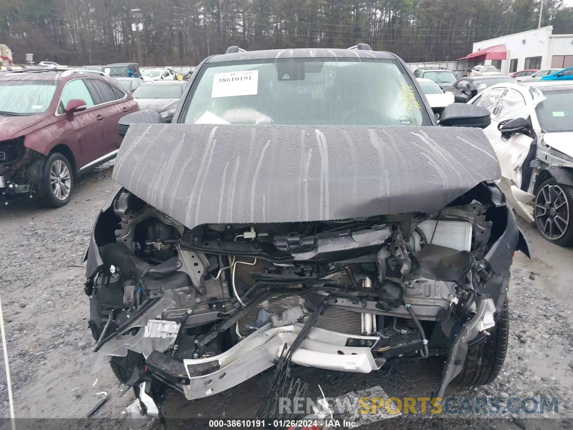 12 fotografías del automóvil dañado JTEZU5JR1L5215881 TOYOTA 4RUNNER 2020