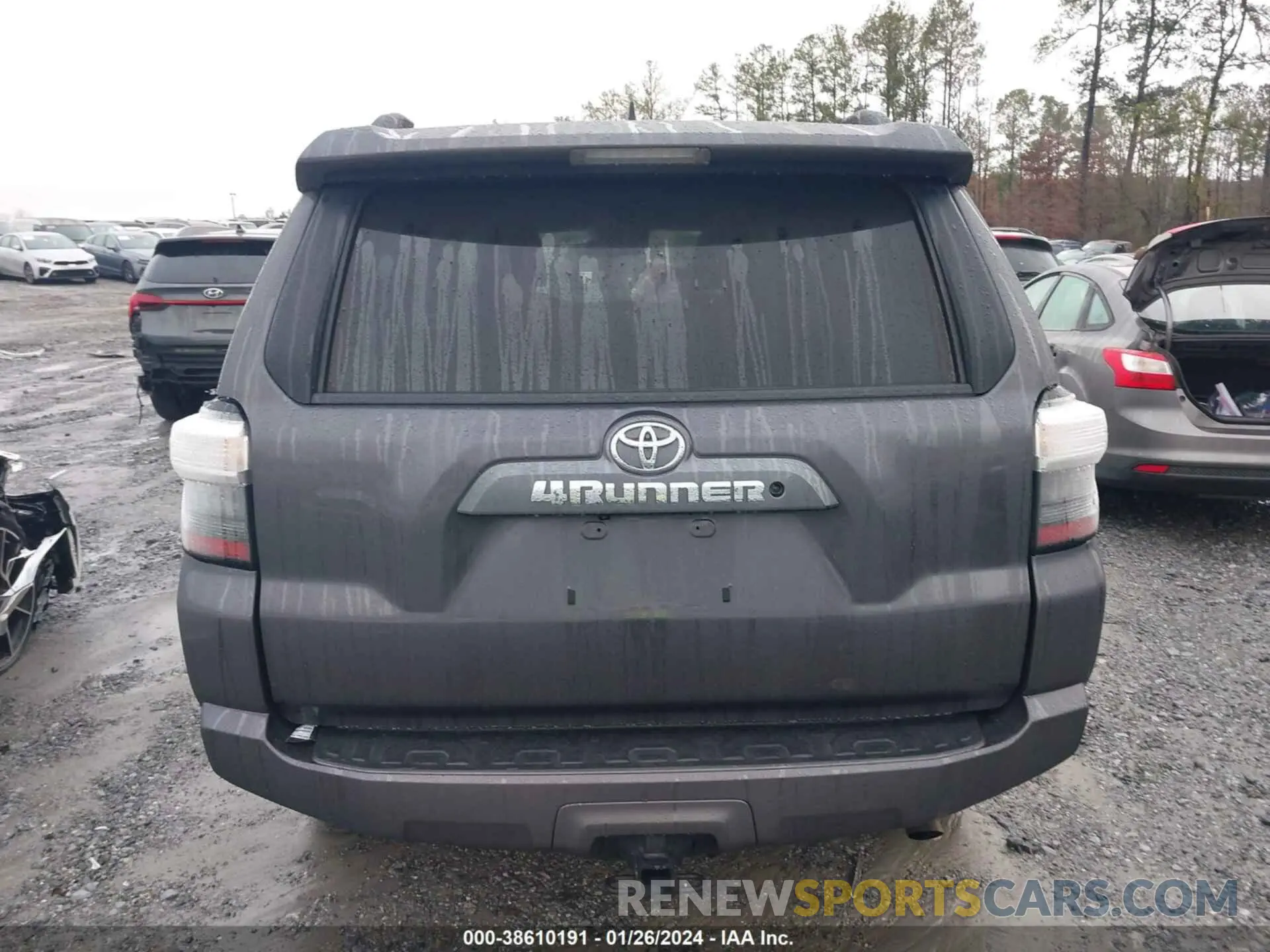 16 fotografías del automóvil dañado JTEZU5JR1L5215881 TOYOTA 4RUNNER 2020