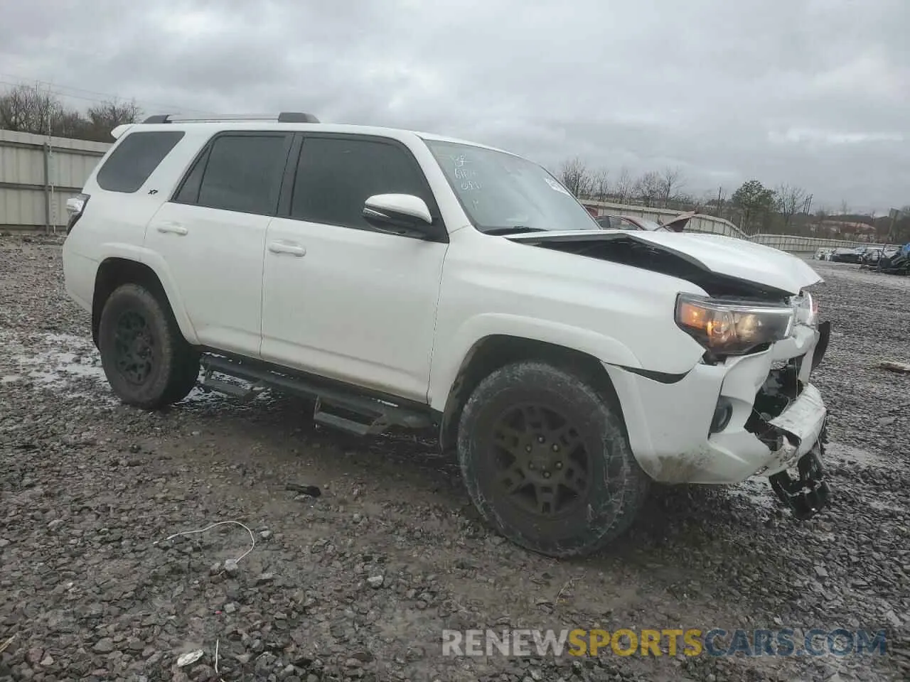 4 fotografías del automóvil dañado JTEZU5JR2L5217512 TOYOTA 4RUNNER 2020