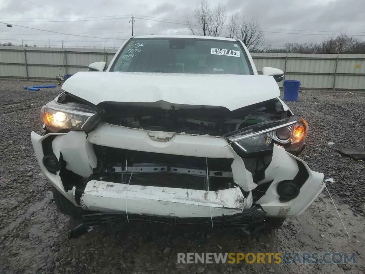 5 fotografías del automóvil dañado JTEZU5JR2L5217512 TOYOTA 4RUNNER 2020