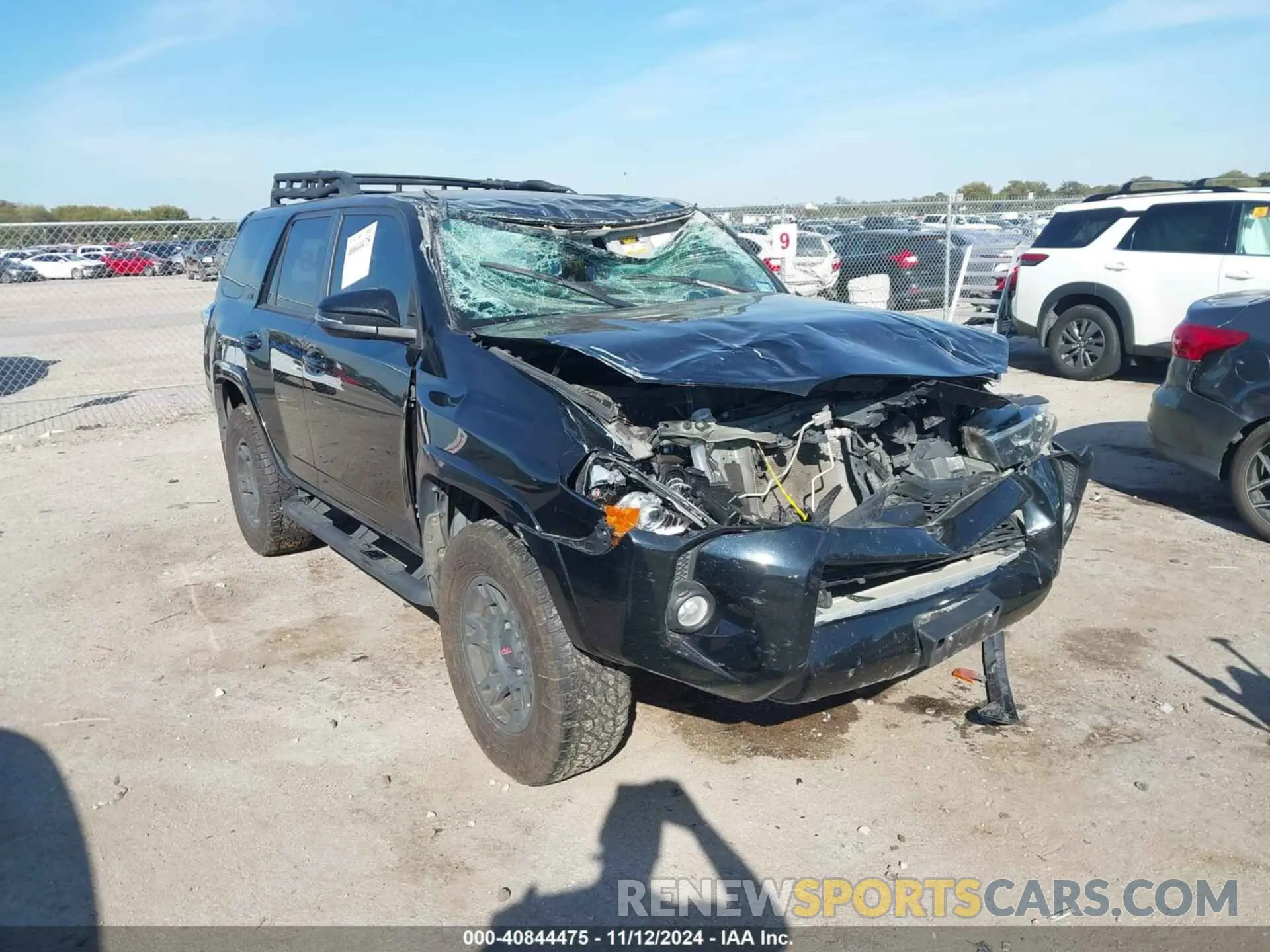 1 fotografías del automóvil dañado JTEZU5JR2L5224525 TOYOTA 4RUNNER 2020