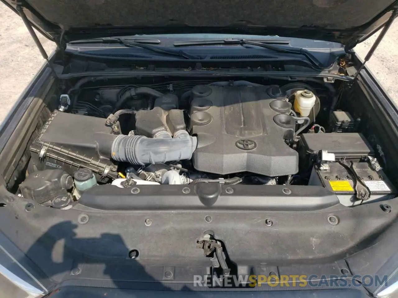 7 fotografías del automóvil dañado JTEZU5JR3L5217065 TOYOTA 4RUNNER 2020
