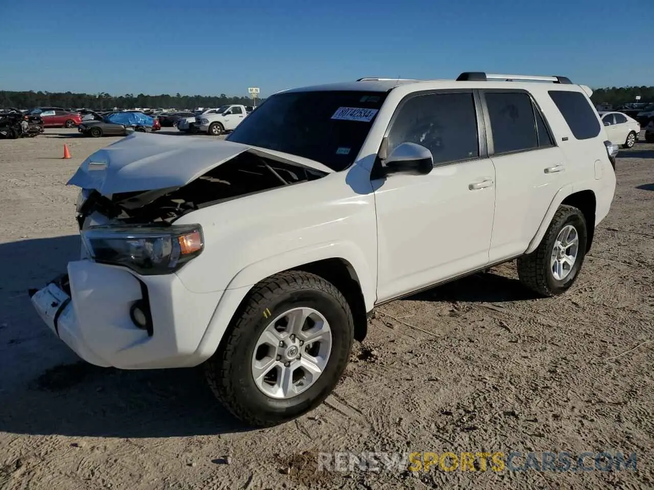 1 fotografías del automóvil dañado JTEZU5JR3L5217549 TOYOTA 4RUNNER 2020