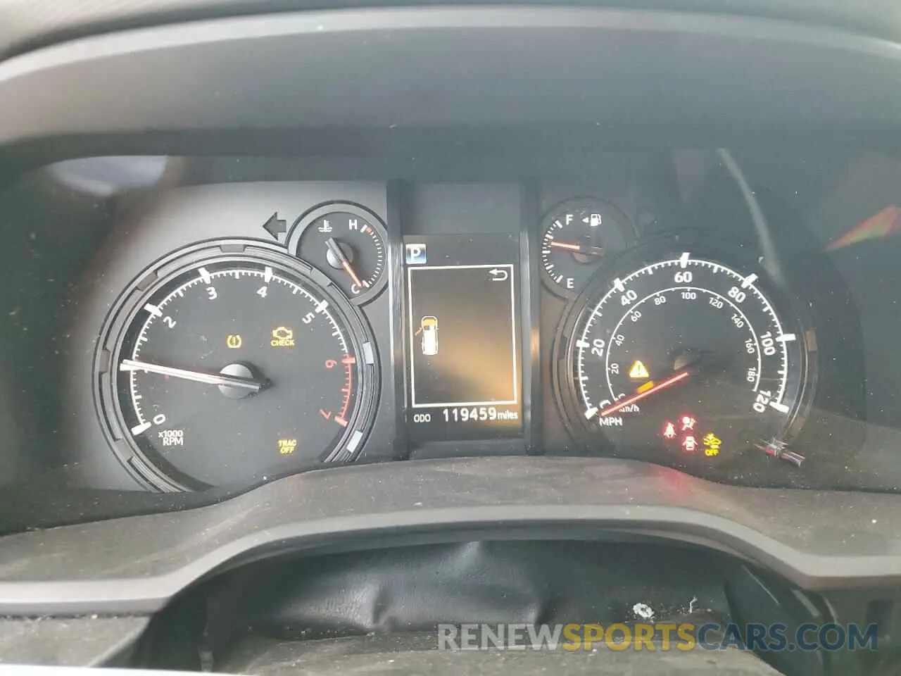 9 fotografías del automóvil dañado JTEZU5JR3L5217549 TOYOTA 4RUNNER 2020