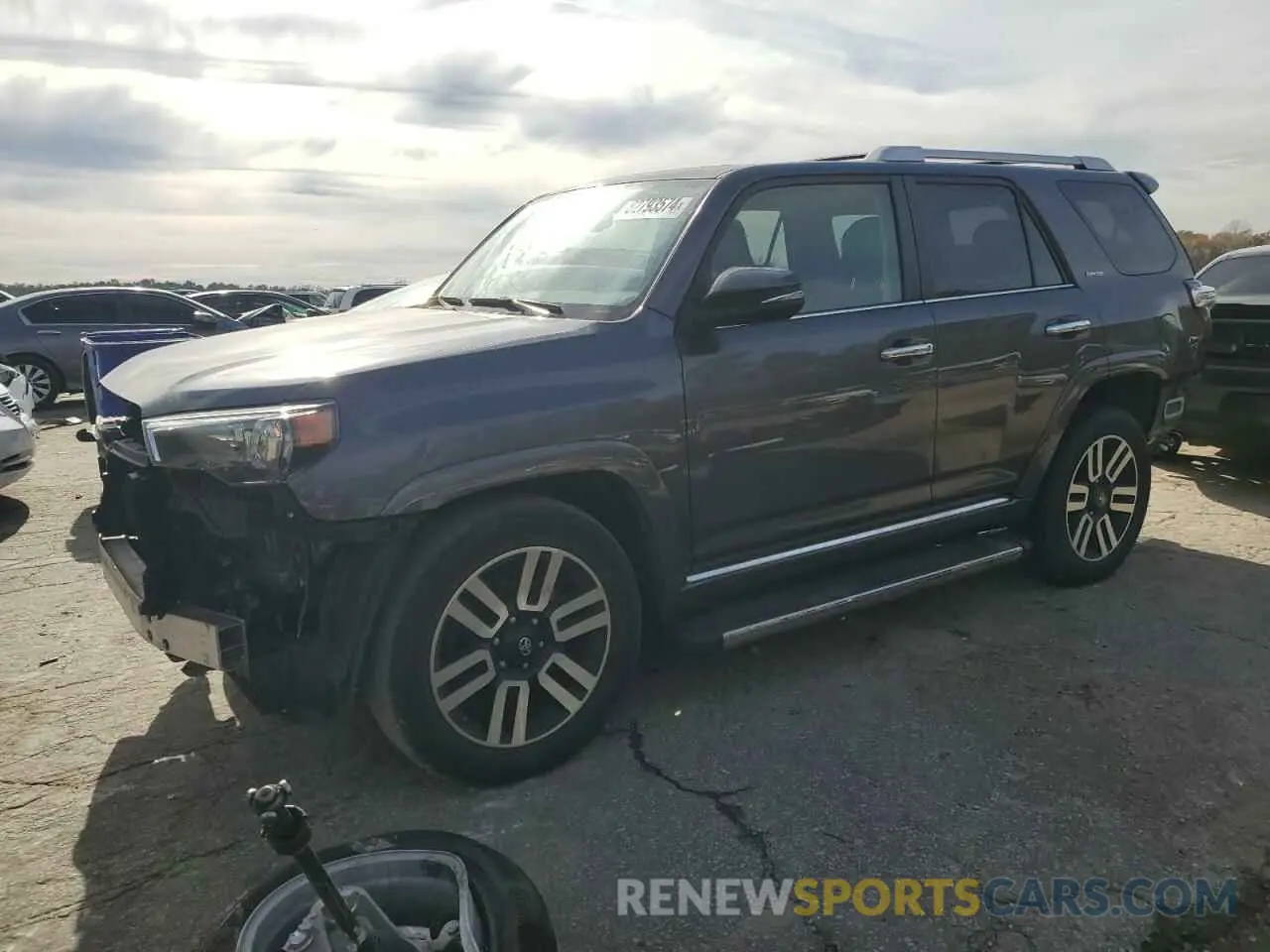 1 fotografías del automóvil dañado JTEZU5JR3L5228003 TOYOTA 4RUNNER 2020