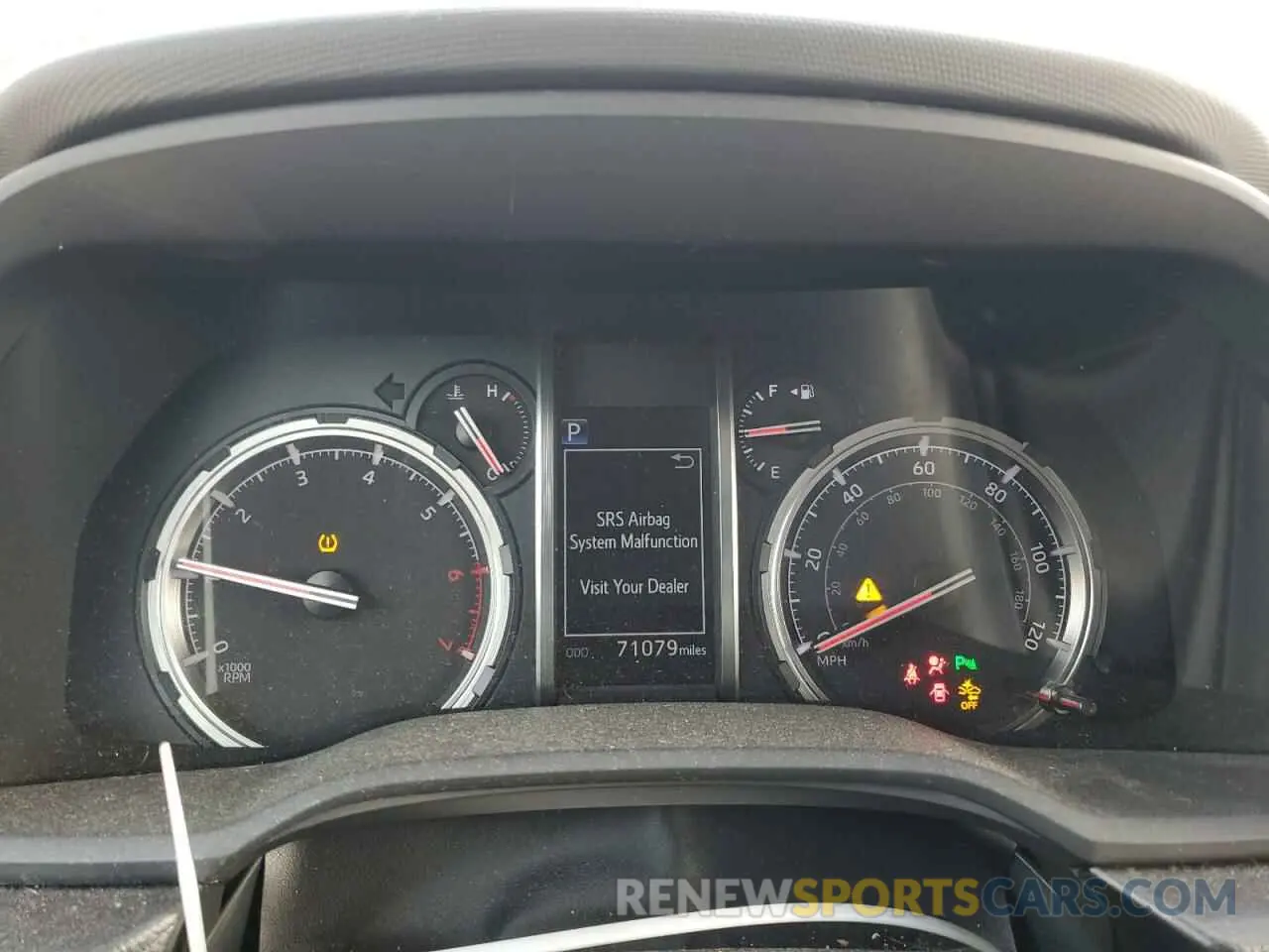 9 fotografías del automóvil dañado JTEZU5JR3L5228003 TOYOTA 4RUNNER 2020