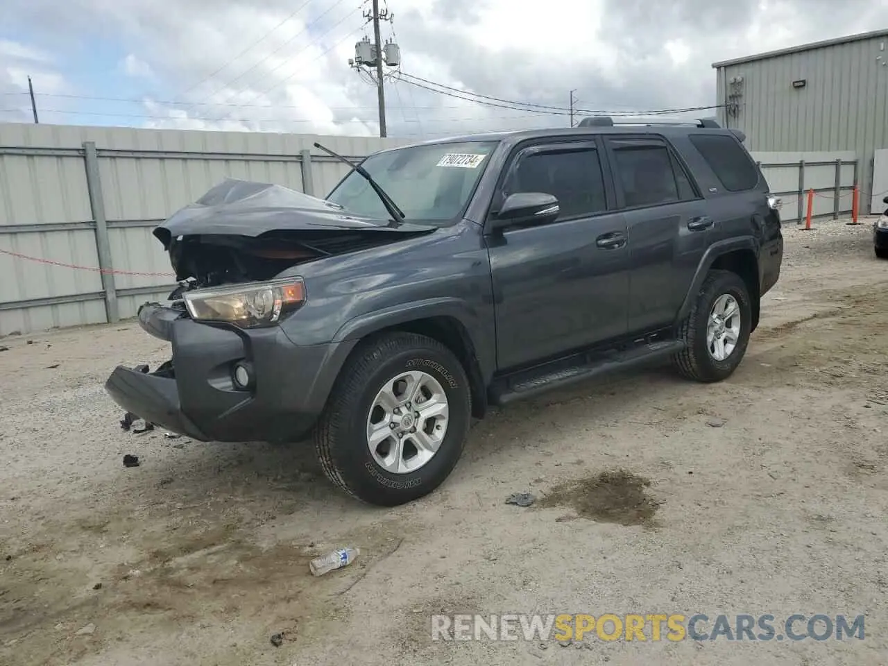 1 fotografías del automóvil dañado JTEZU5JR4L5223215 TOYOTA 4RUNNER 2020