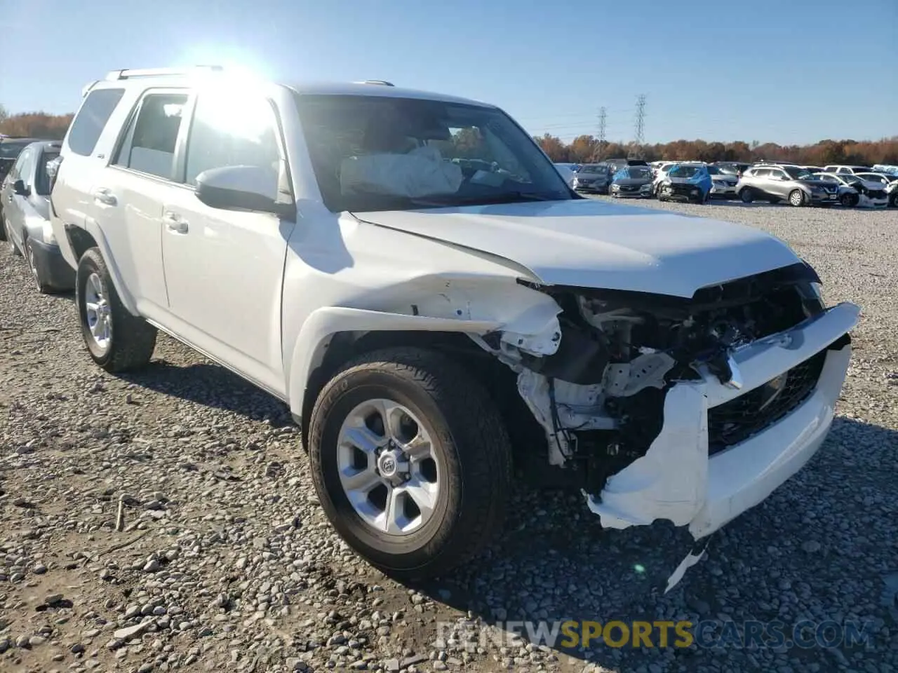 1 fotografías del automóvil dañado JTEZU5JR4L5224431 TOYOTA 4RUNNER 2020