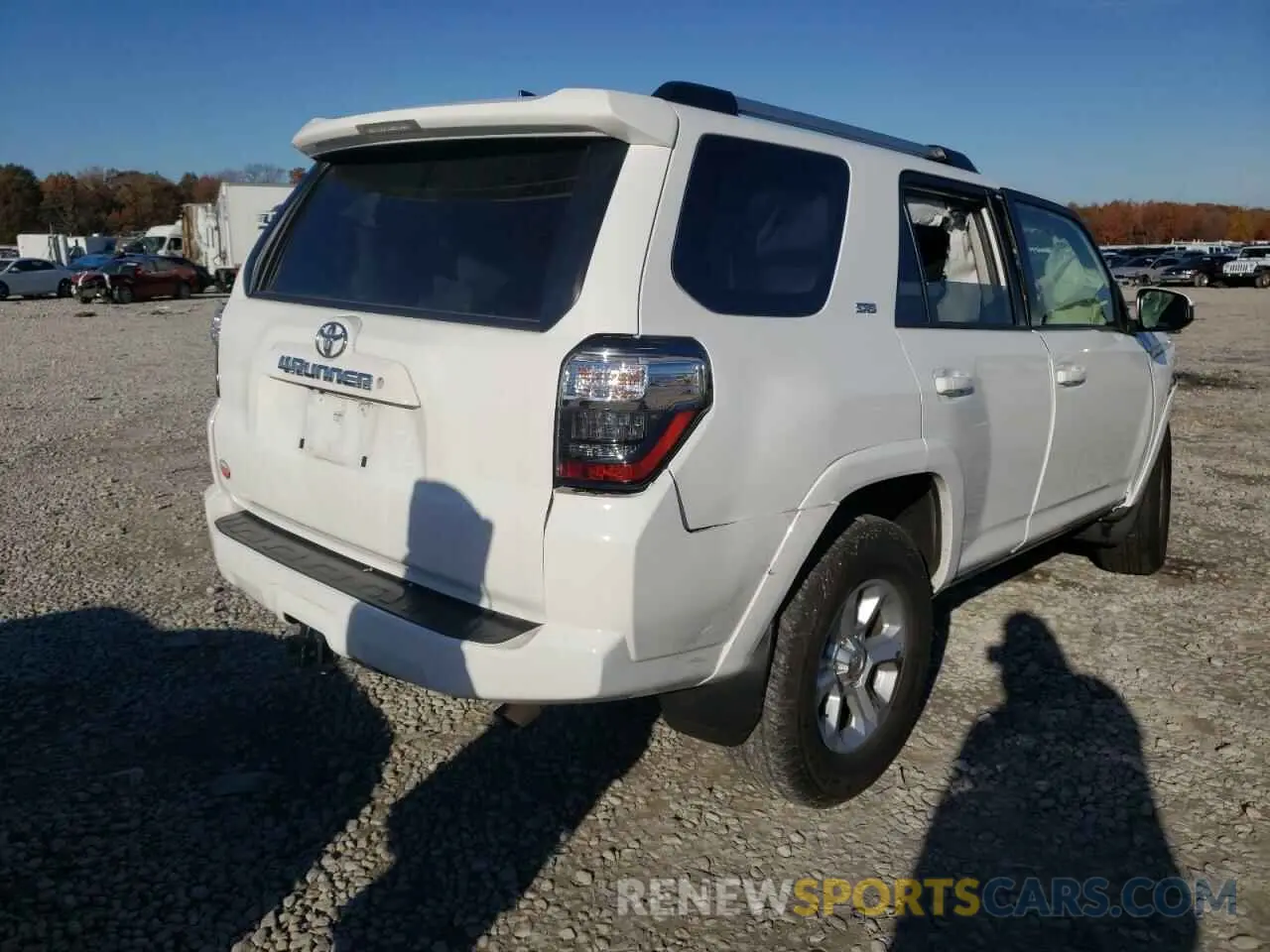 4 fotografías del automóvil dañado JTEZU5JR4L5224431 TOYOTA 4RUNNER 2020