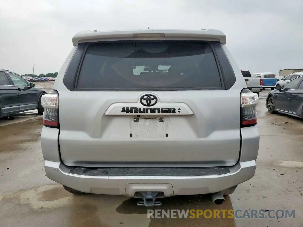 6 fotografías del automóvil dañado JTEZU5JR5L5214264 TOYOTA 4RUNNER 2020