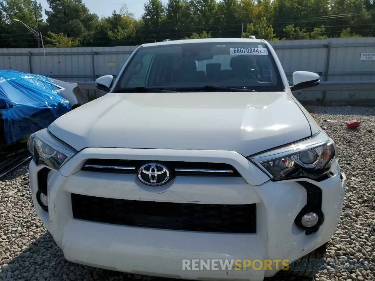 5 fotografías del automóvil dañado JTEZU5JR5L5219089 TOYOTA 4RUNNER 2020