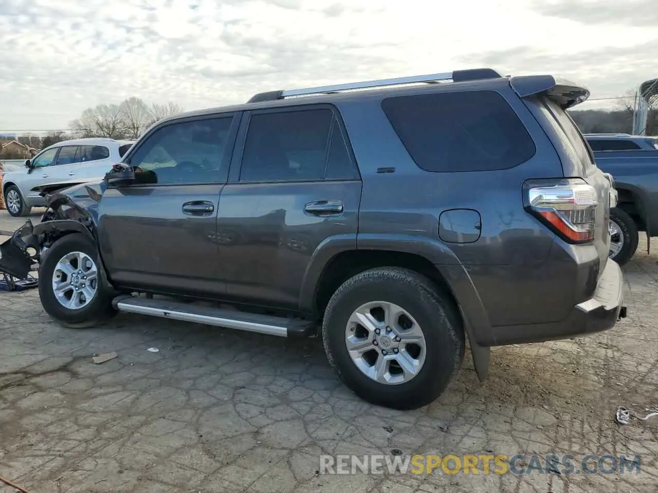 2 fotografías del automóvil dañado JTEZU5JR6L5220770 TOYOTA 4RUNNER 2020