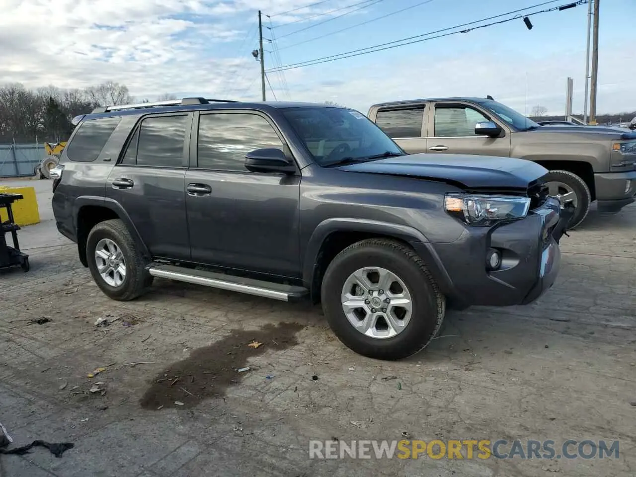 4 fotografías del automóvil dañado JTEZU5JR6L5220770 TOYOTA 4RUNNER 2020