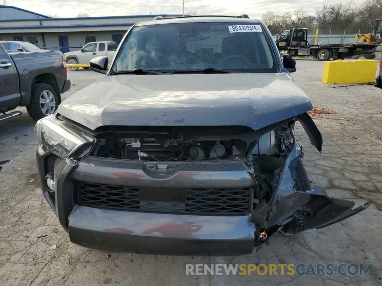 5 fotografías del automóvil dañado JTEZU5JR6L5220770 TOYOTA 4RUNNER 2020