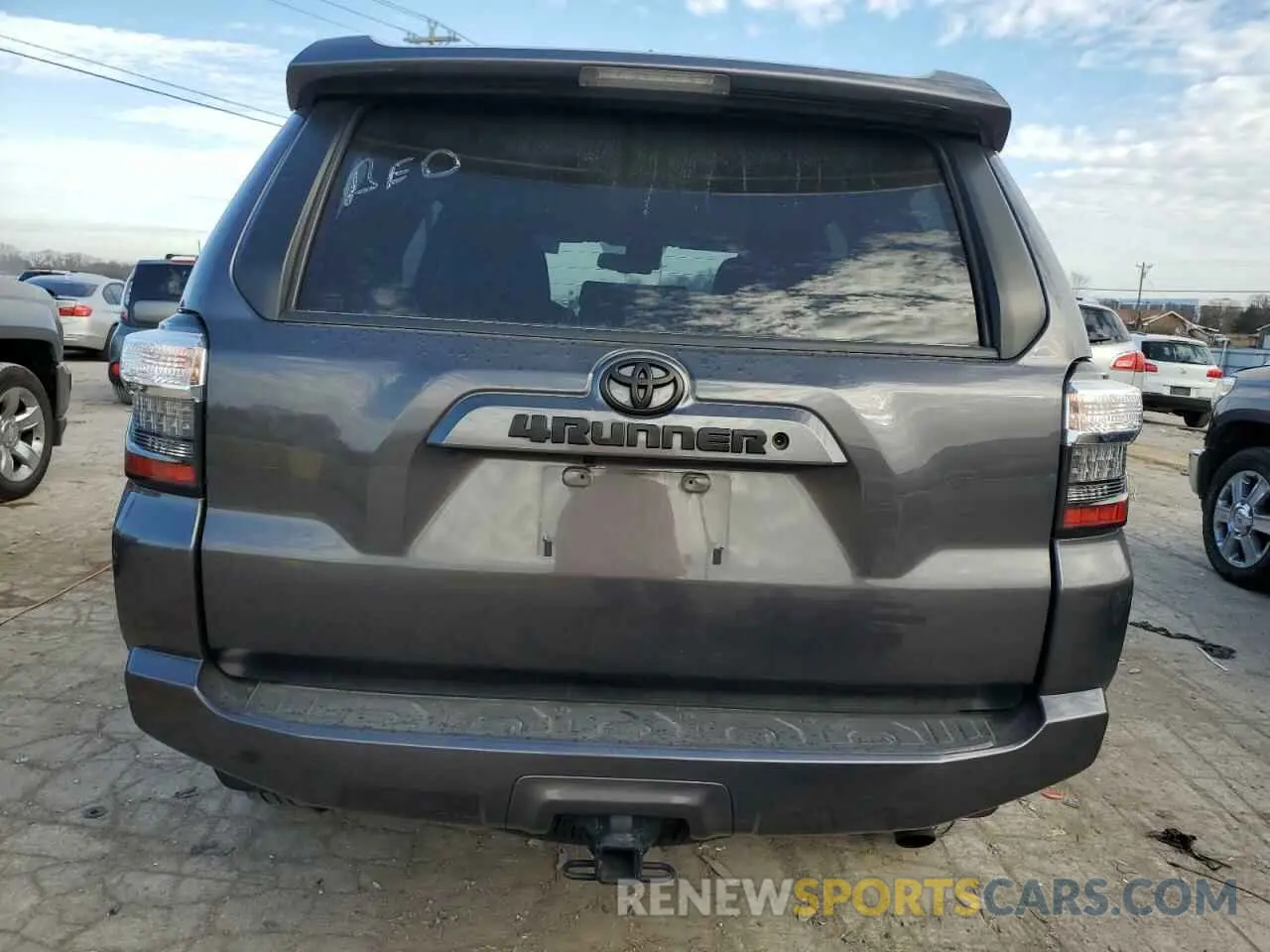 6 fotografías del automóvil dañado JTEZU5JR6L5220770 TOYOTA 4RUNNER 2020