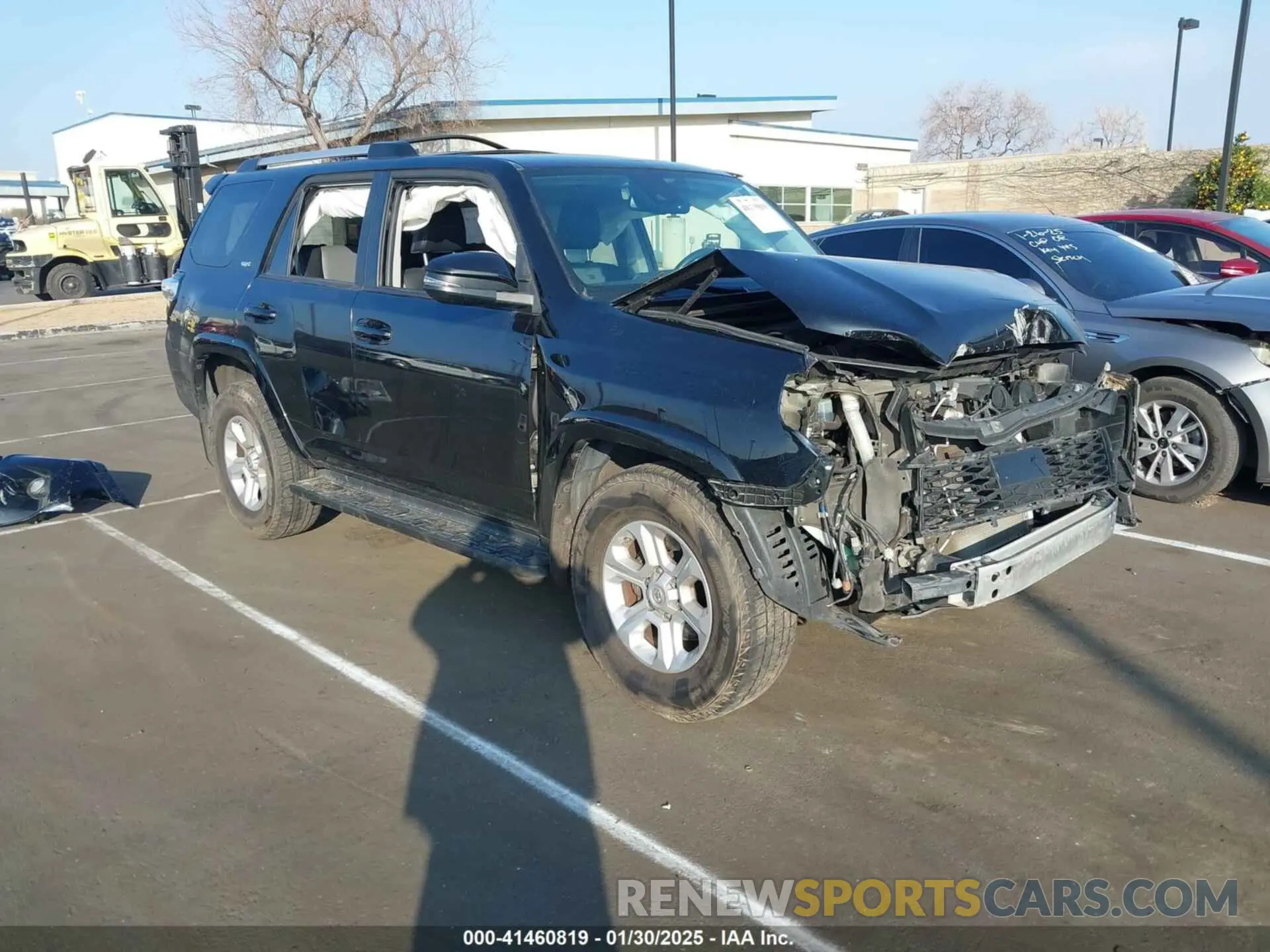 1 fotografías del automóvil dañado JTEZU5JR7L5226612 TOYOTA 4RUNNER 2020