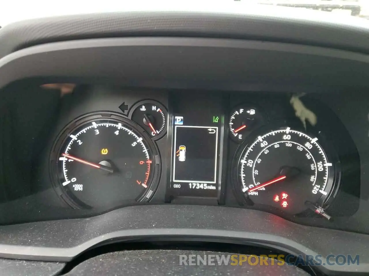9 fotografías del automóvil dañado JTEZU5JR9L5227499 TOYOTA 4RUNNER 2020