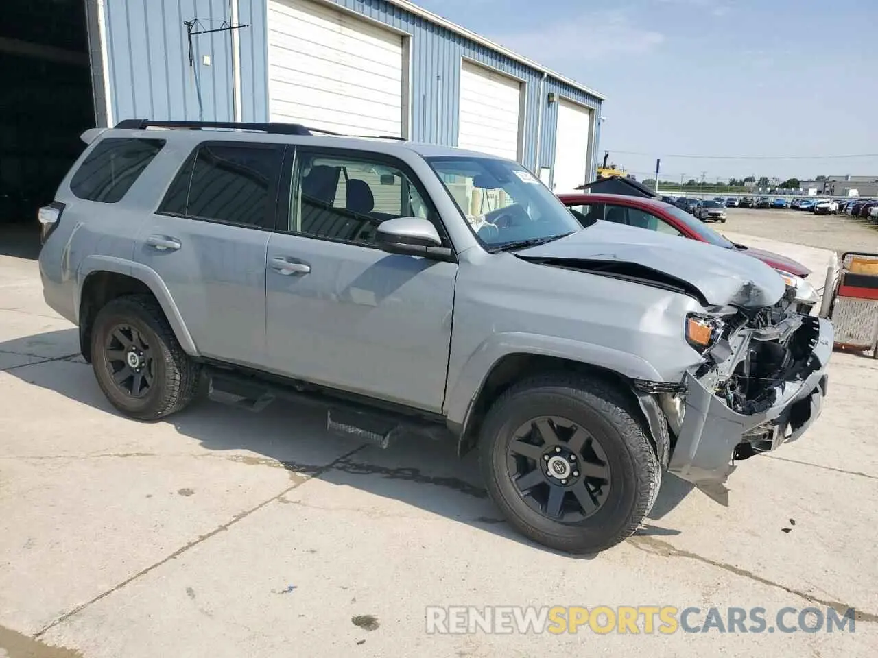 4 fotografías del automóvil dañado JTEBU5JR0M5916561 TOYOTA 4RUNNER 2021
