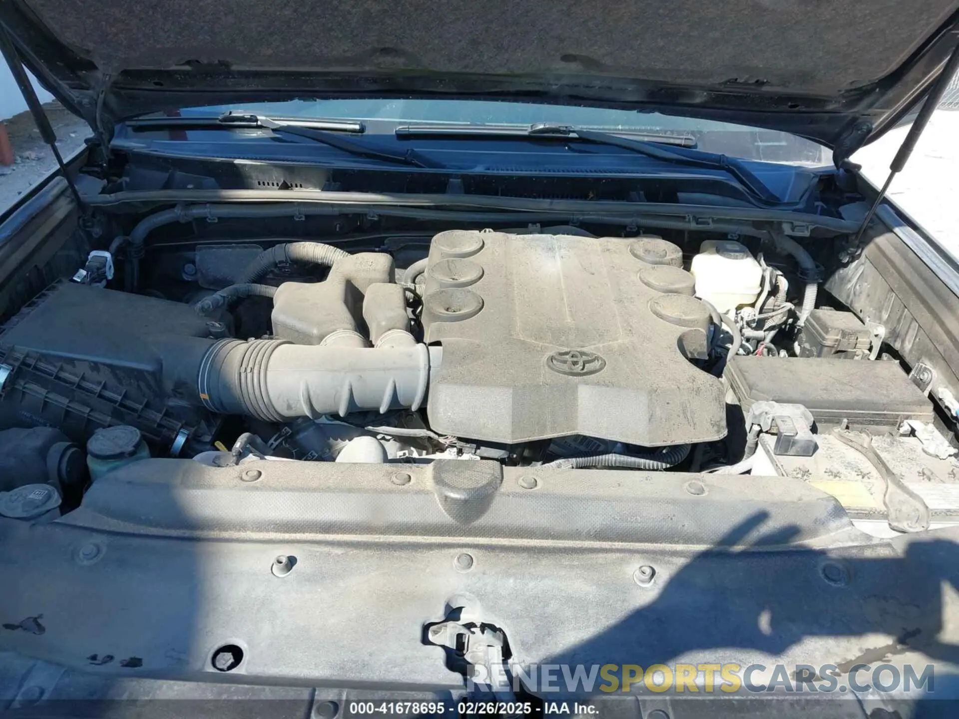 10 fotografías del automóvil dañado JTEBU5JR3M5867212 TOYOTA 4RUNNER 2021