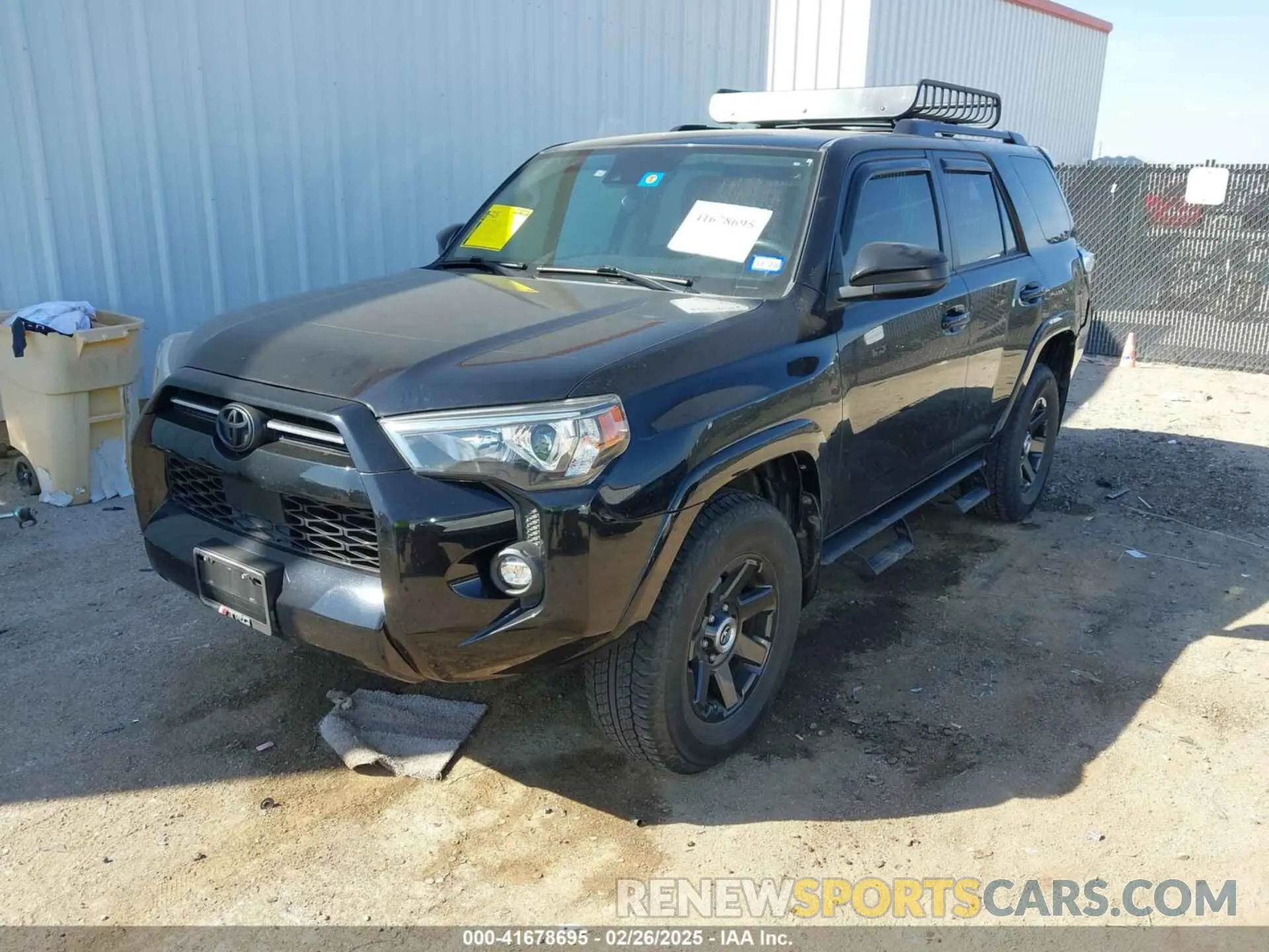 2 fotografías del automóvil dañado JTEBU5JR3M5867212 TOYOTA 4RUNNER 2021