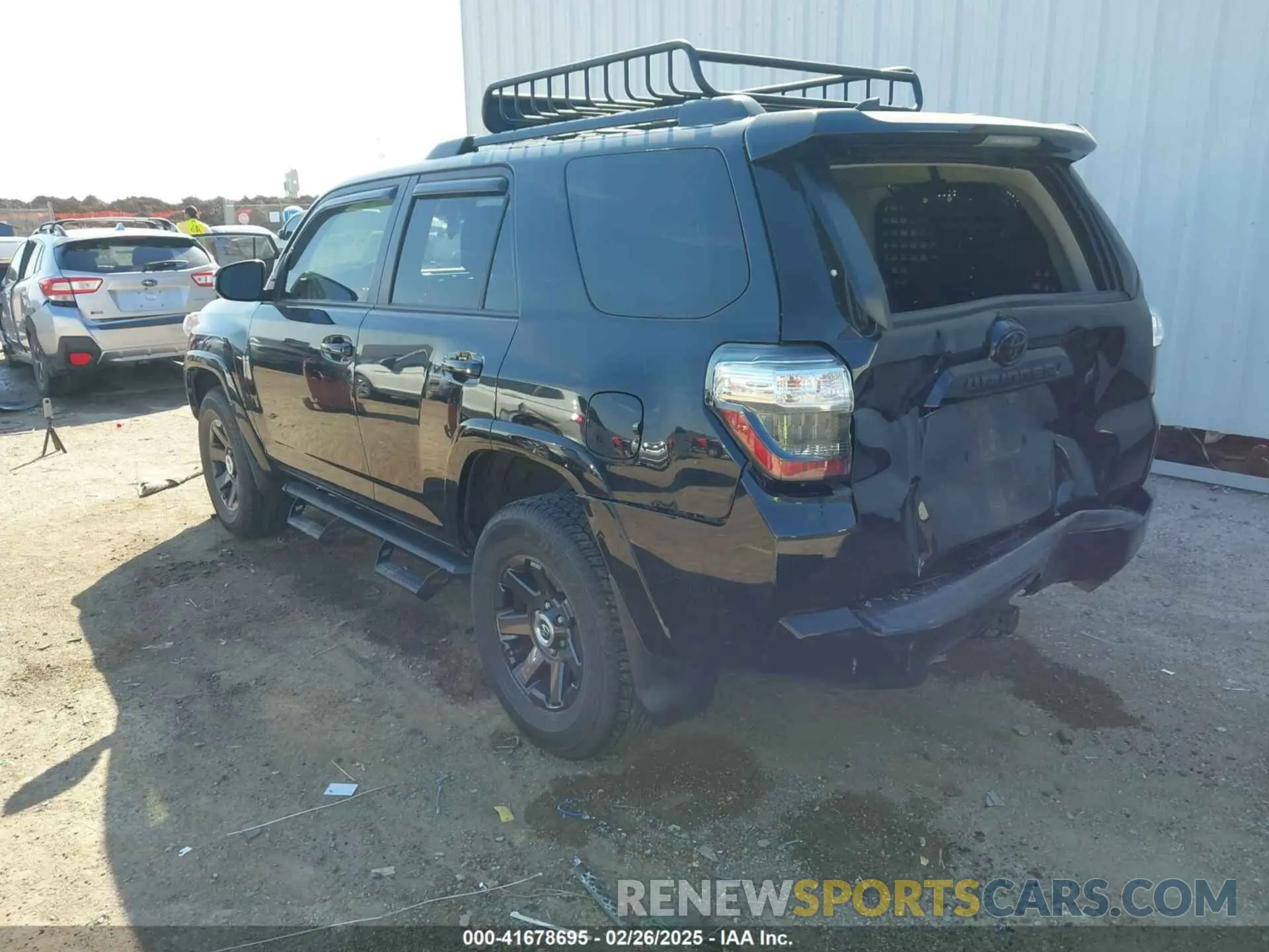 3 fotografías del automóvil dañado JTEBU5JR3M5867212 TOYOTA 4RUNNER 2021