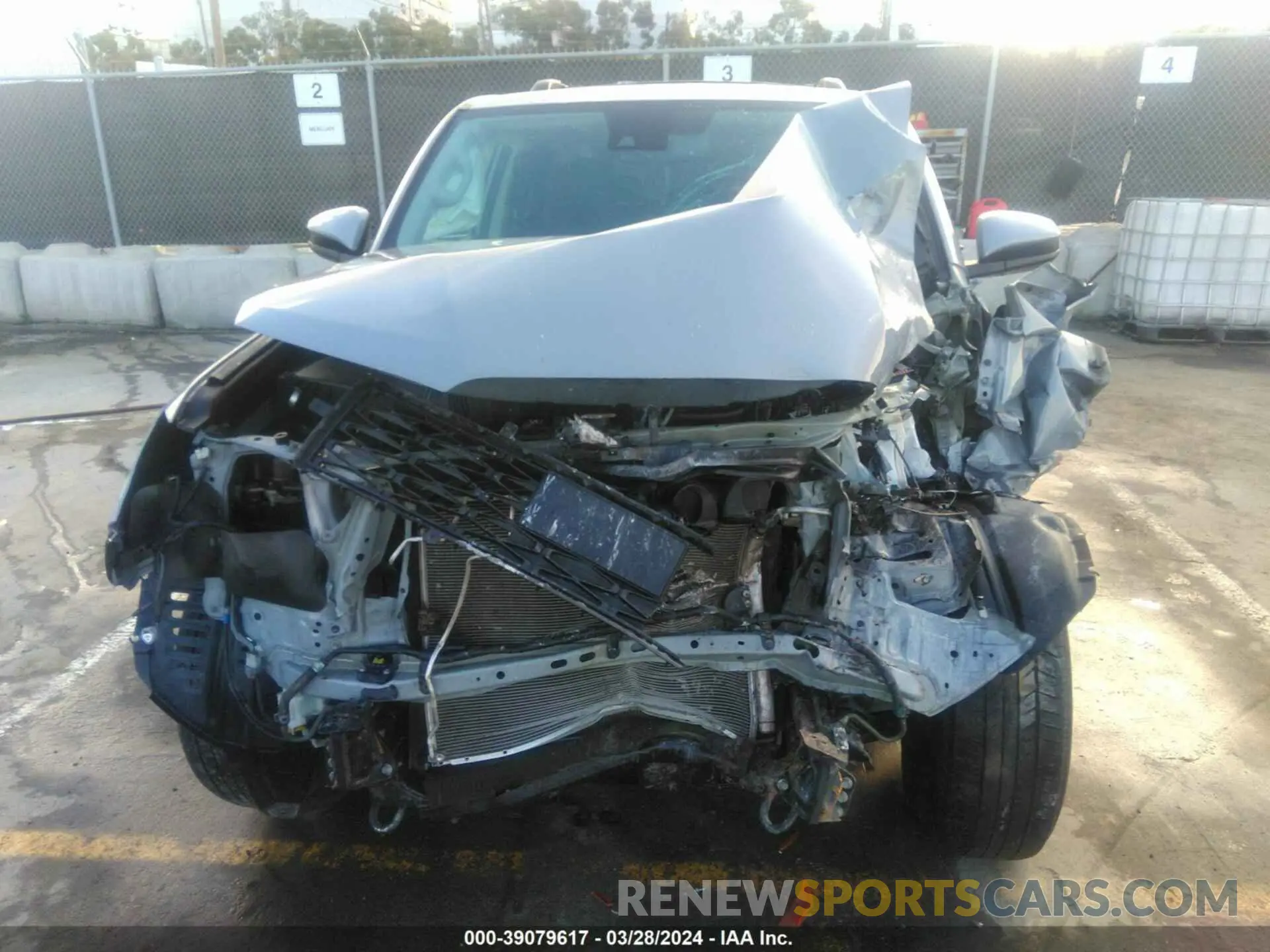 6 fotografías del automóvil dañado JTEBU5JR7M5857766 TOYOTA 4RUNNER 2021