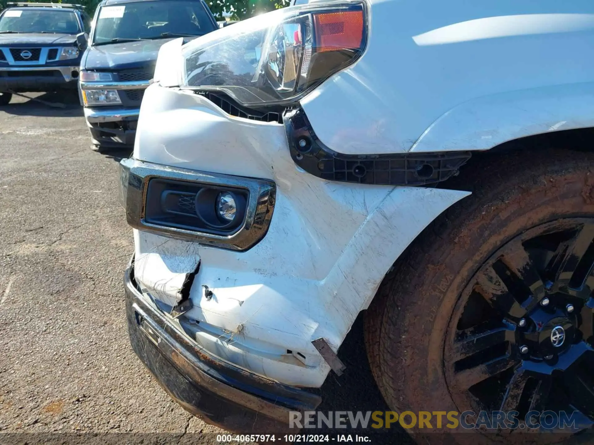 6 fotografías del automóvil dañado JTECU5JR5M5243660 TOYOTA 4RUNNER 2021