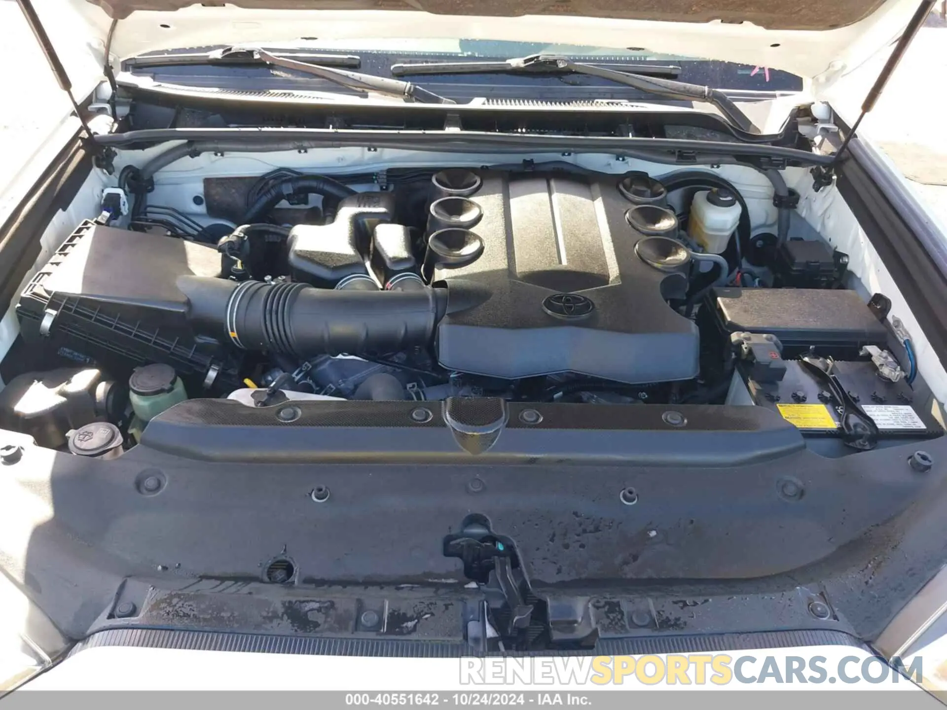 10 fotografías del automóvil dañado JTECU5JR7M5229632 TOYOTA 4RUNNER 2021