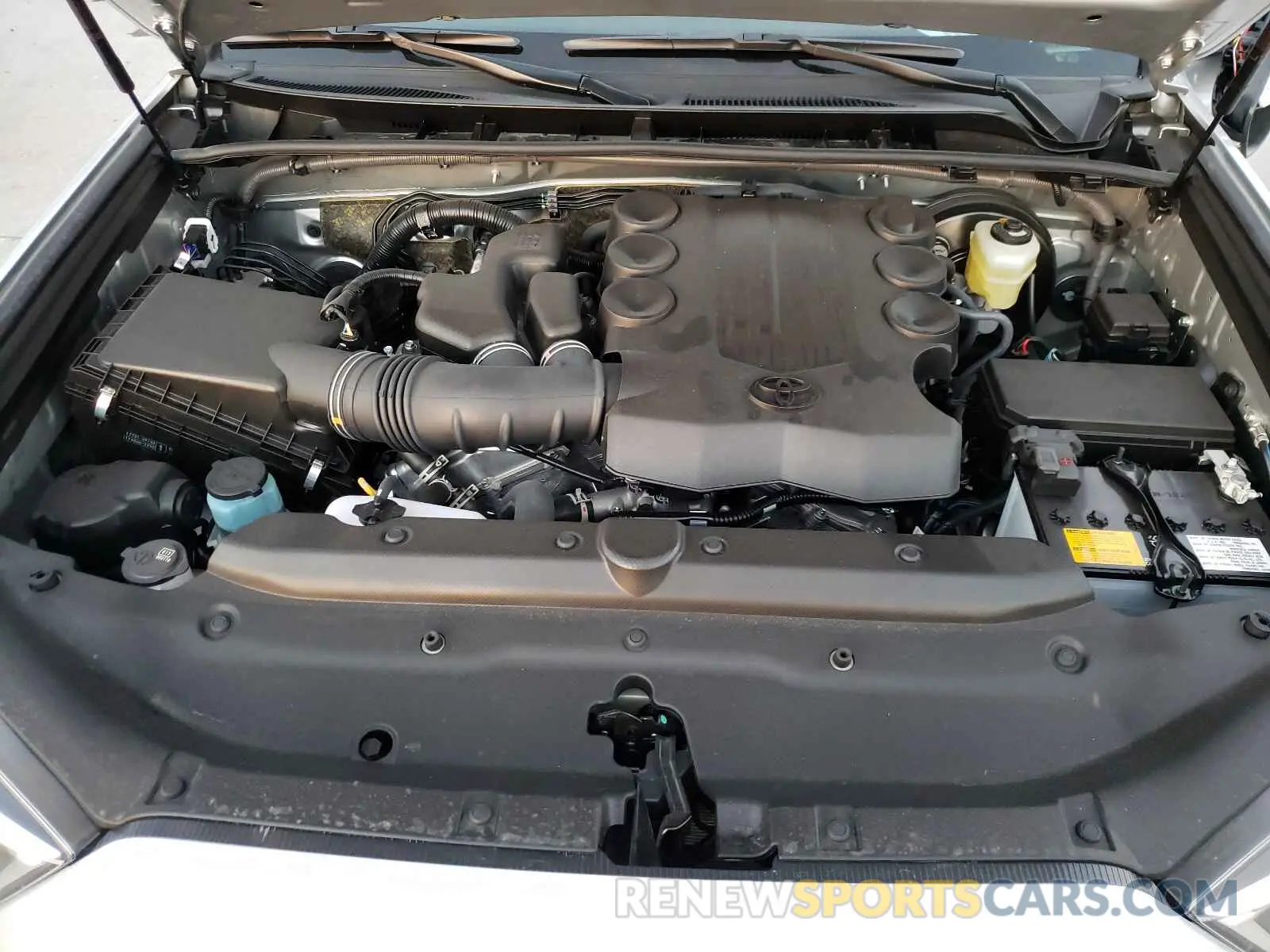7 fotografías del automóvil dañado JTEDU5JR1M5249363 TOYOTA 4RUNNER 2021