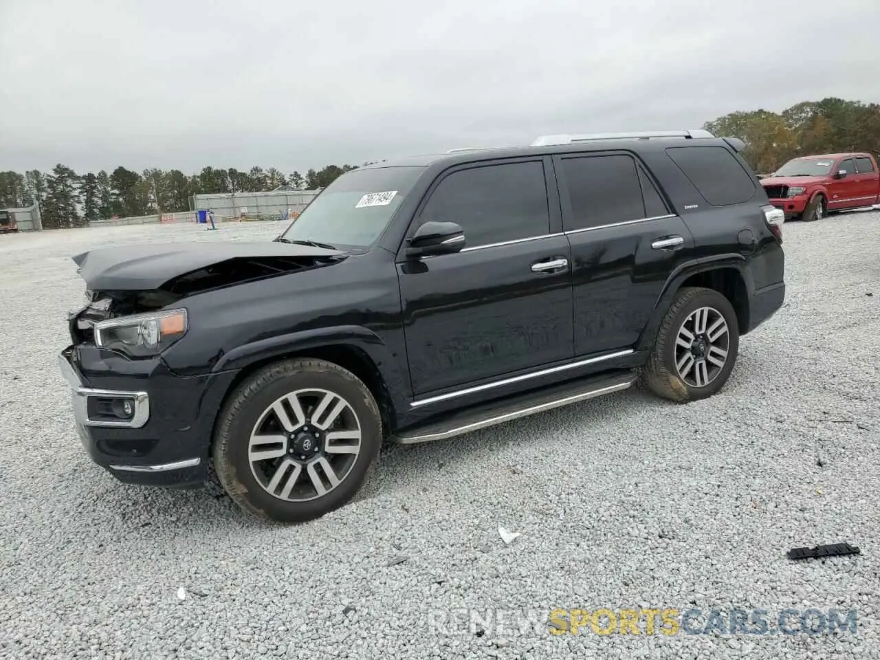 1 fotografías del automóvil dañado JTEDU5JR5M5242982 TOYOTA 4RUNNER 2021